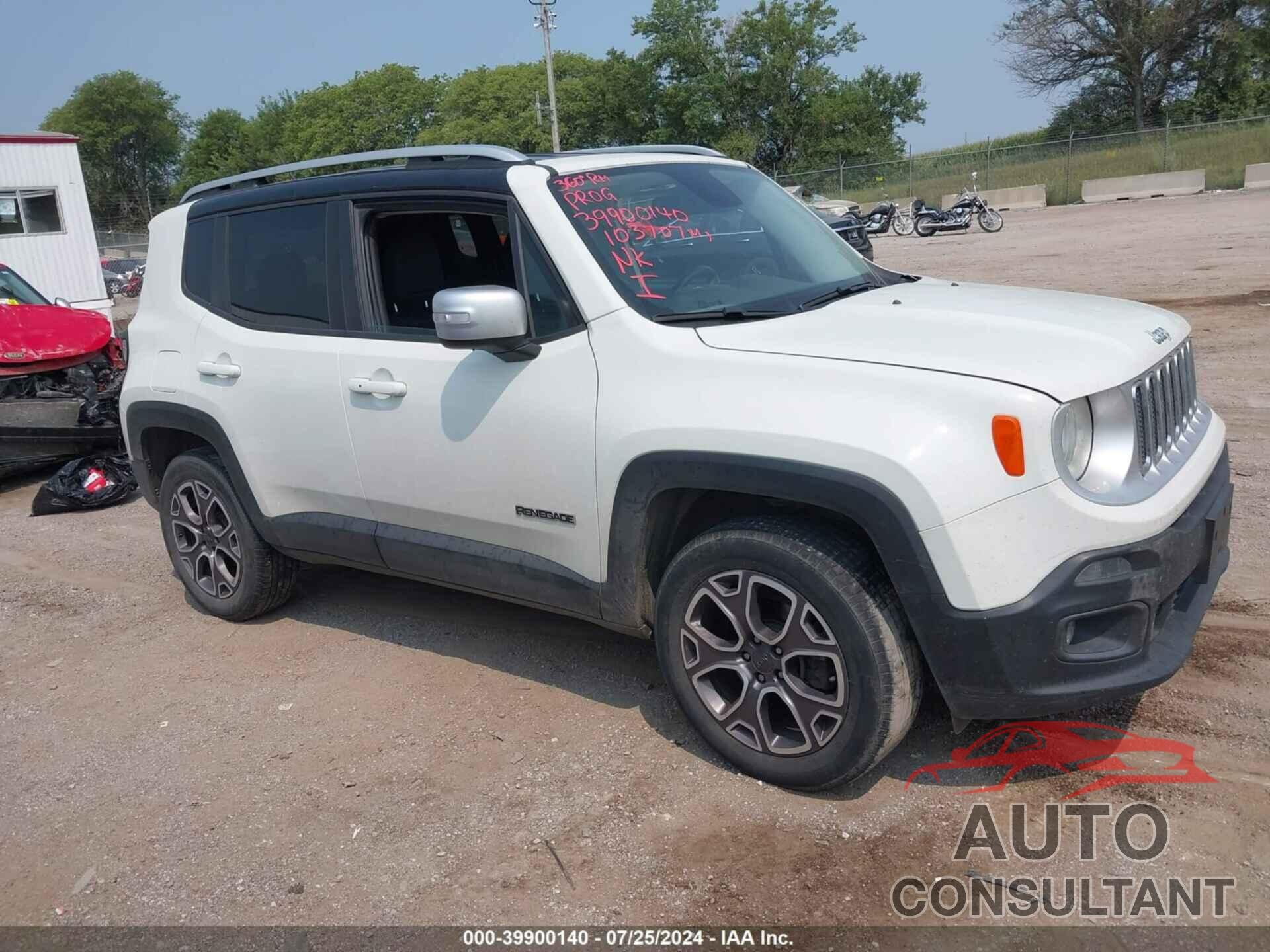 JEEP RENEGADE 2017 - ZACCJBDB4HPE58826