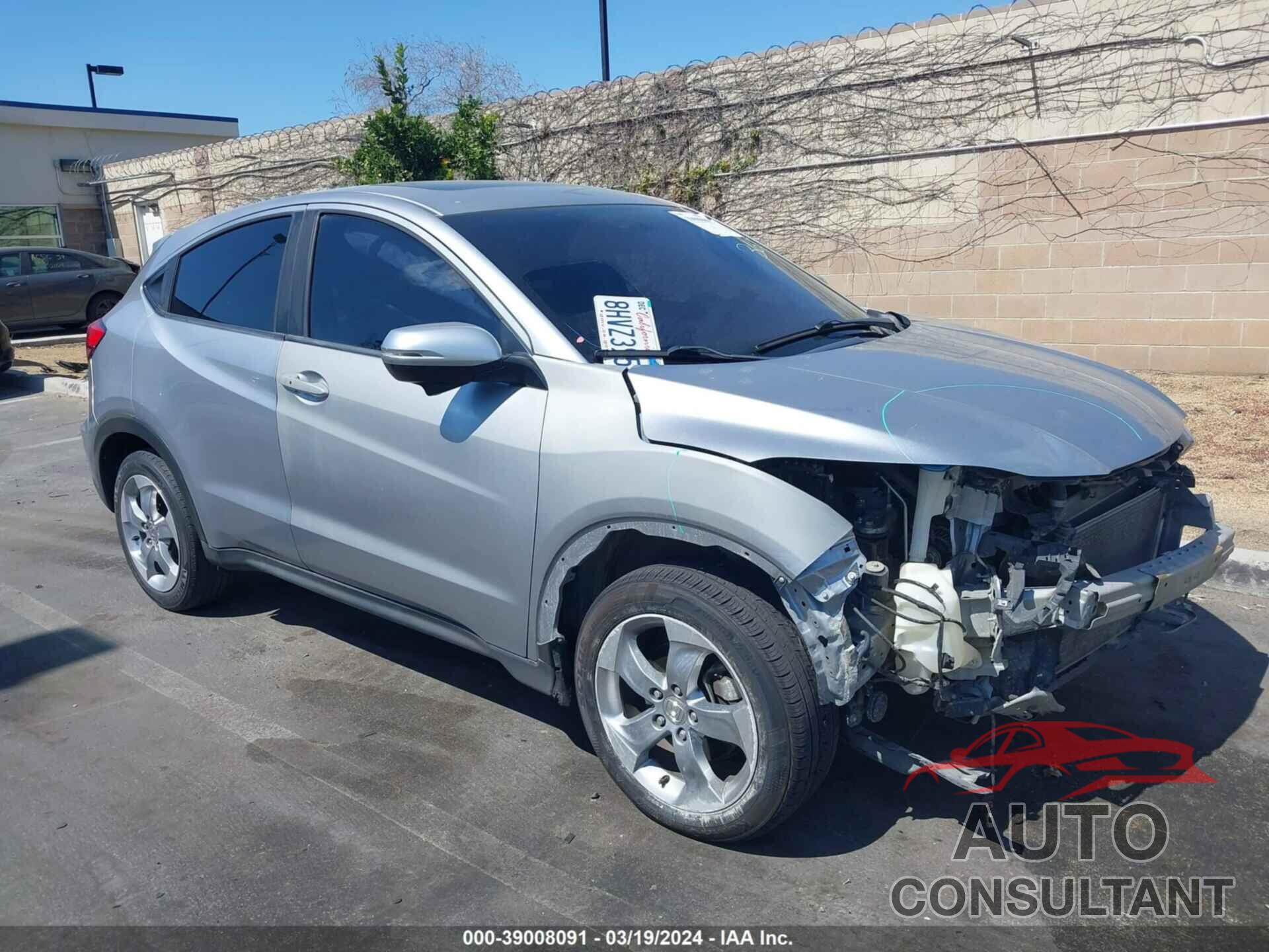HONDA HR-V 2017 - 3CZRU5H50HM702332