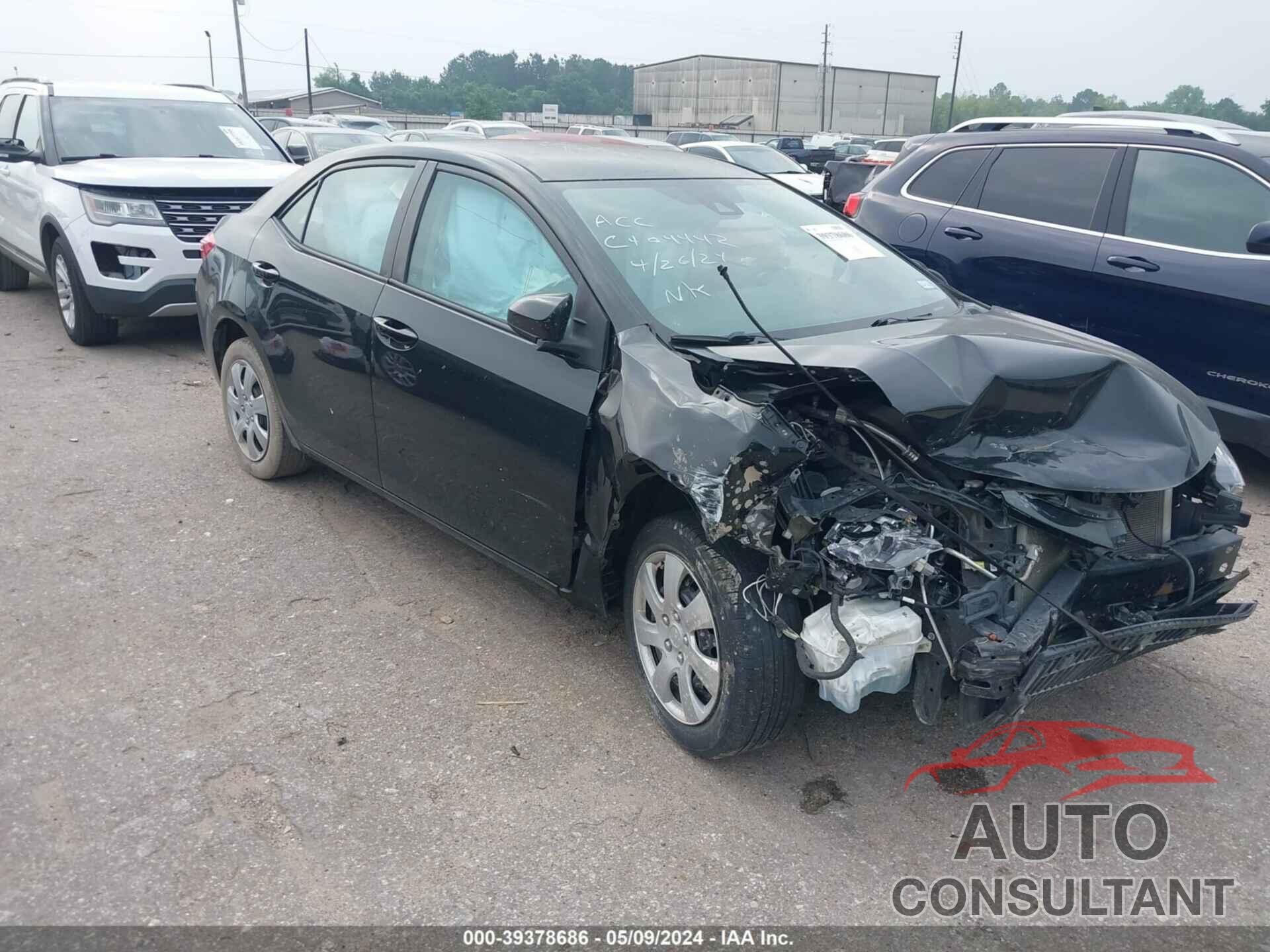 TOYOTA COROLLA 2017 - 2T1BURHE5HC927563