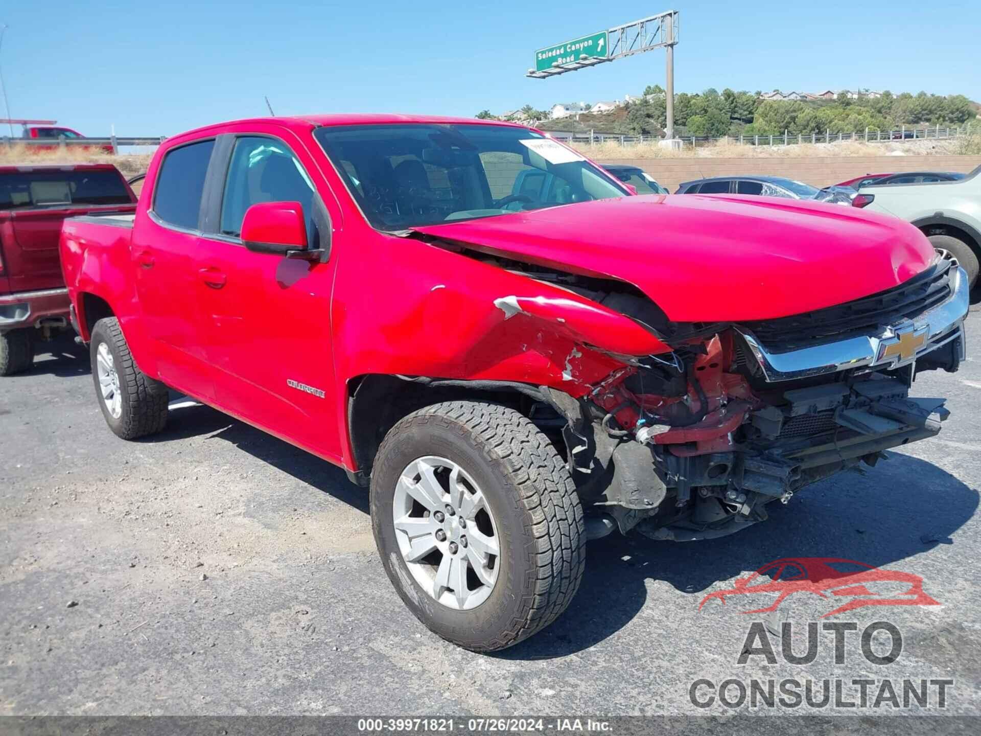 CHEVROLET COLORADO 2016 - 1GCGTCE36G1357701