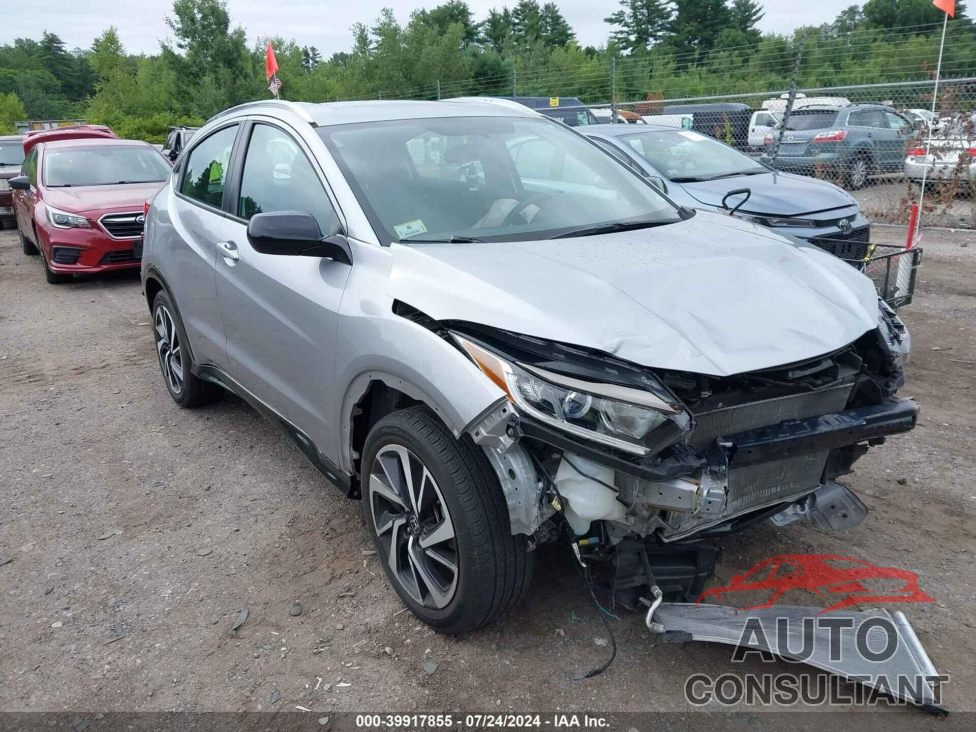 HONDA HR-V 2019 - 3CZRU6H19KM736618