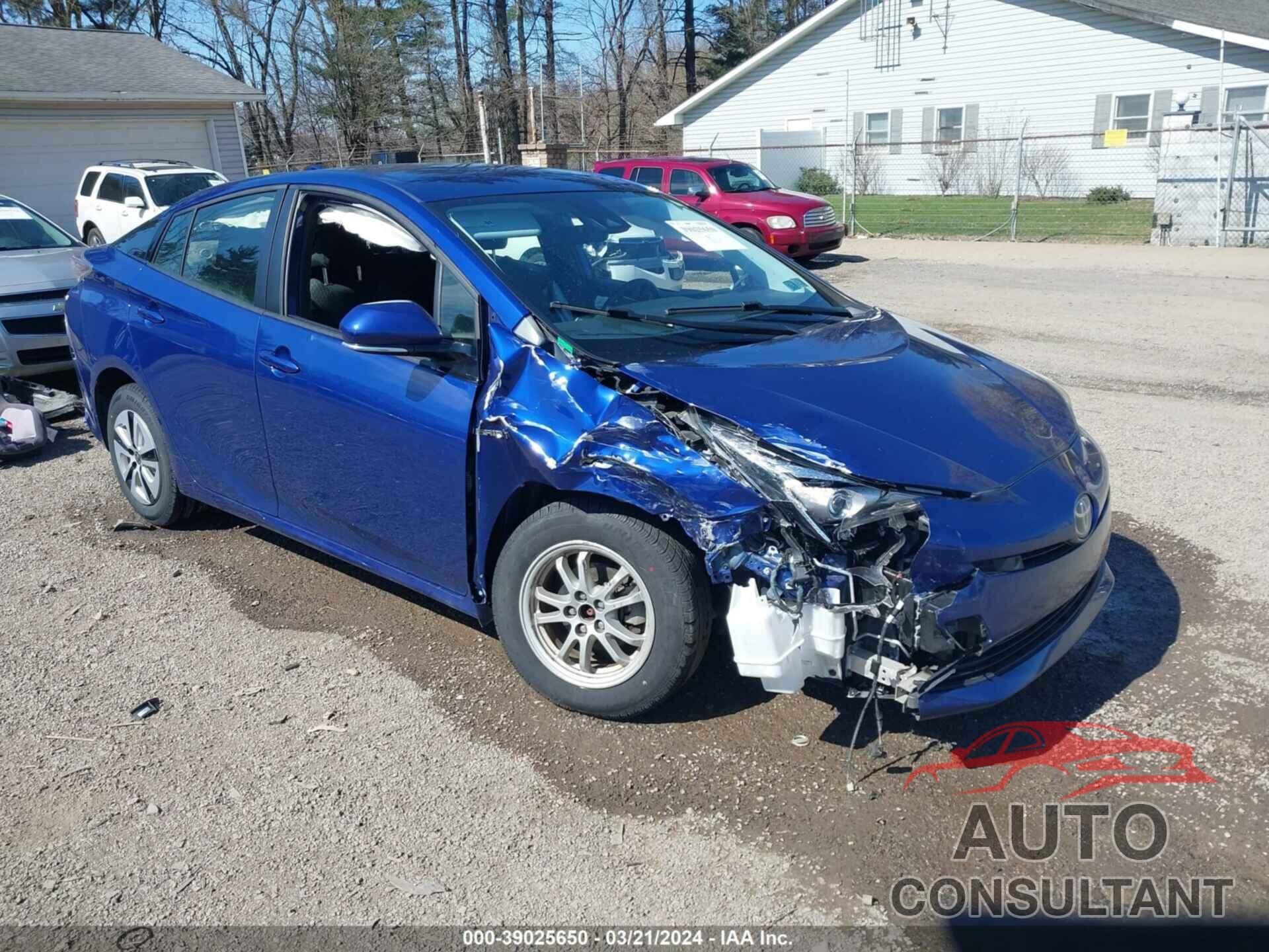 TOYOTA PRIUS 2017 - JTDKBRFU5H3053188