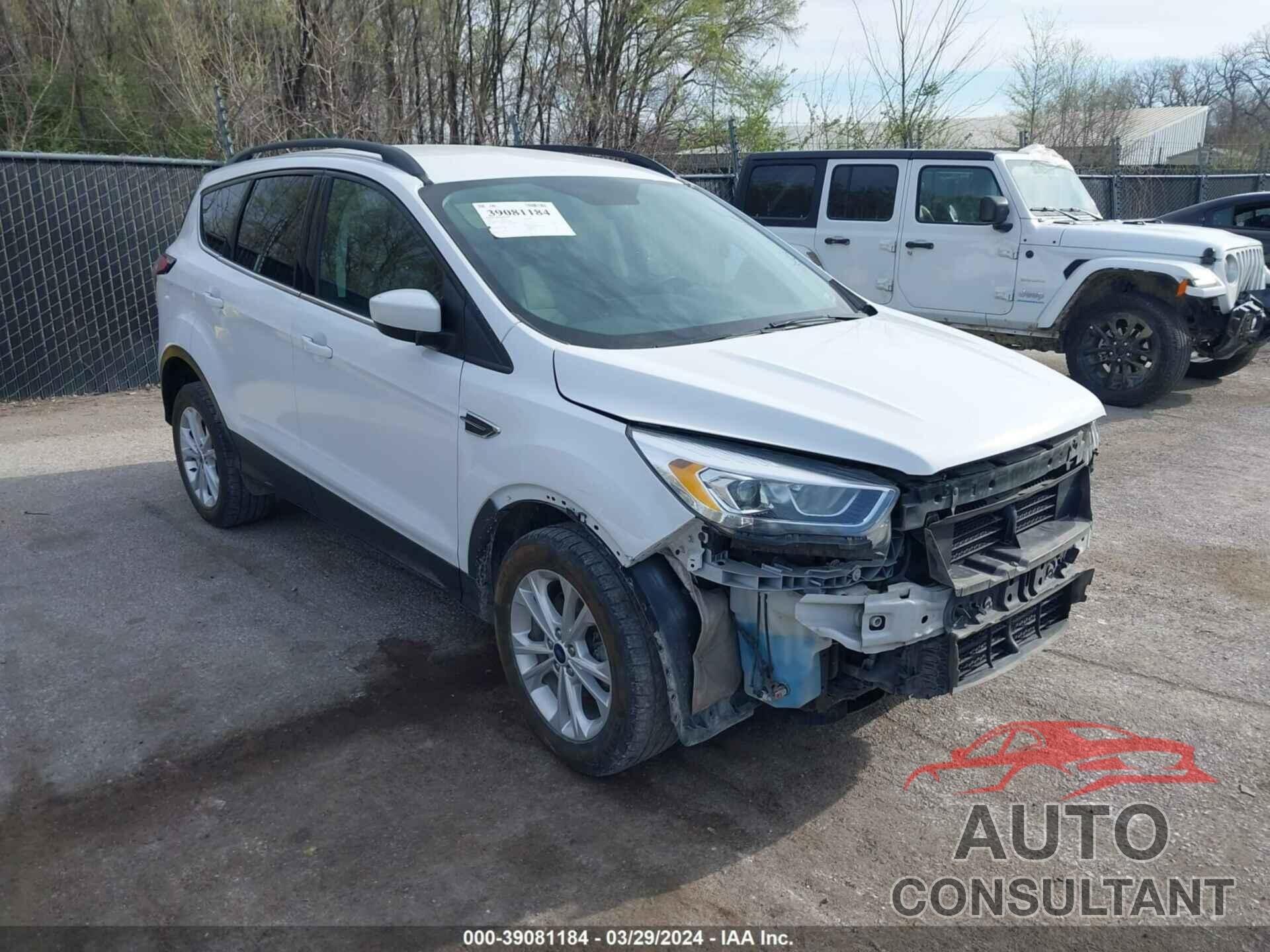 FORD ESCAPE 2017 - 1FMCU9GD4HUB90528