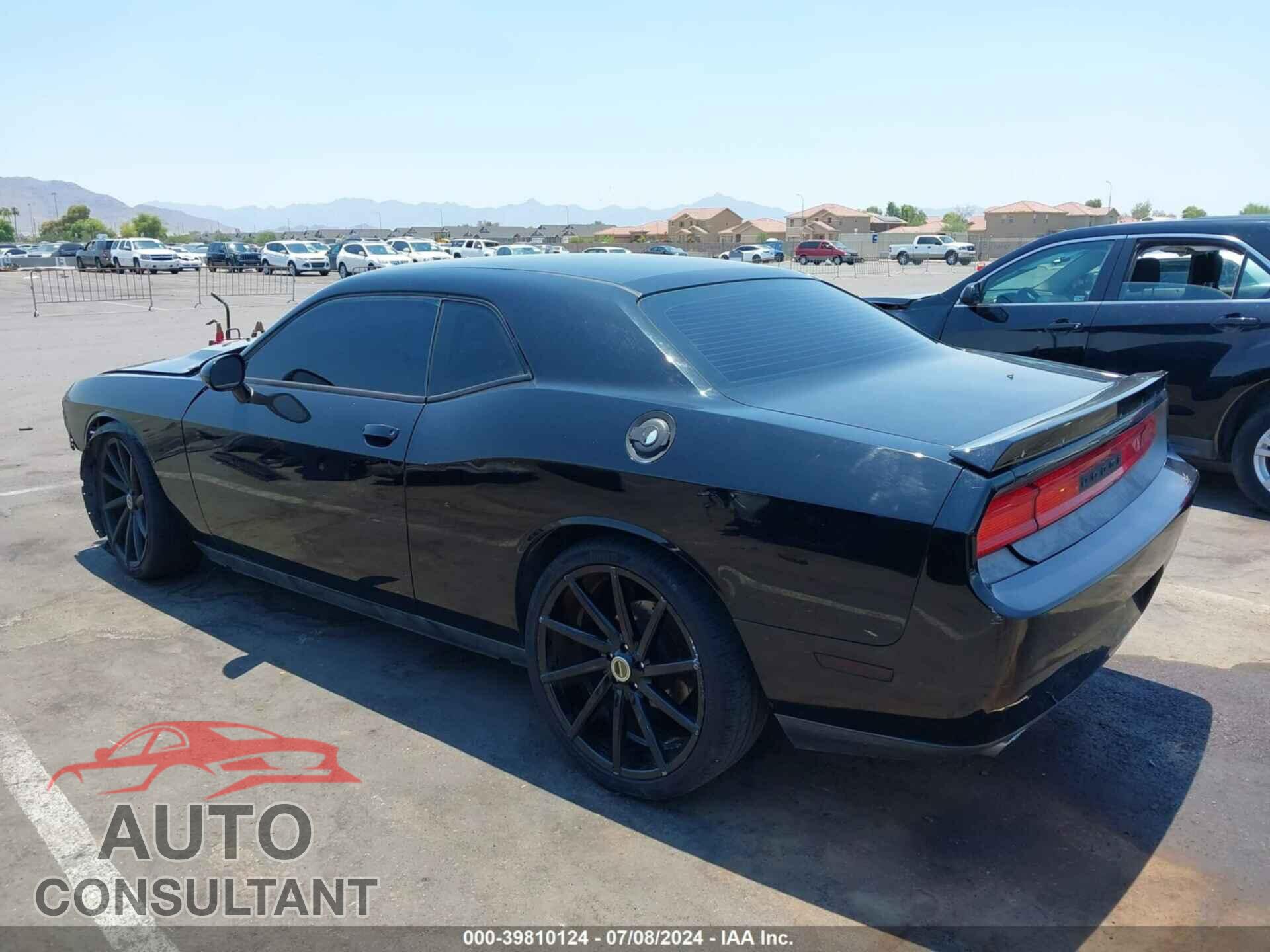 DODGE CHALLENGER 2013 - 2C3CDYAG9DH609332