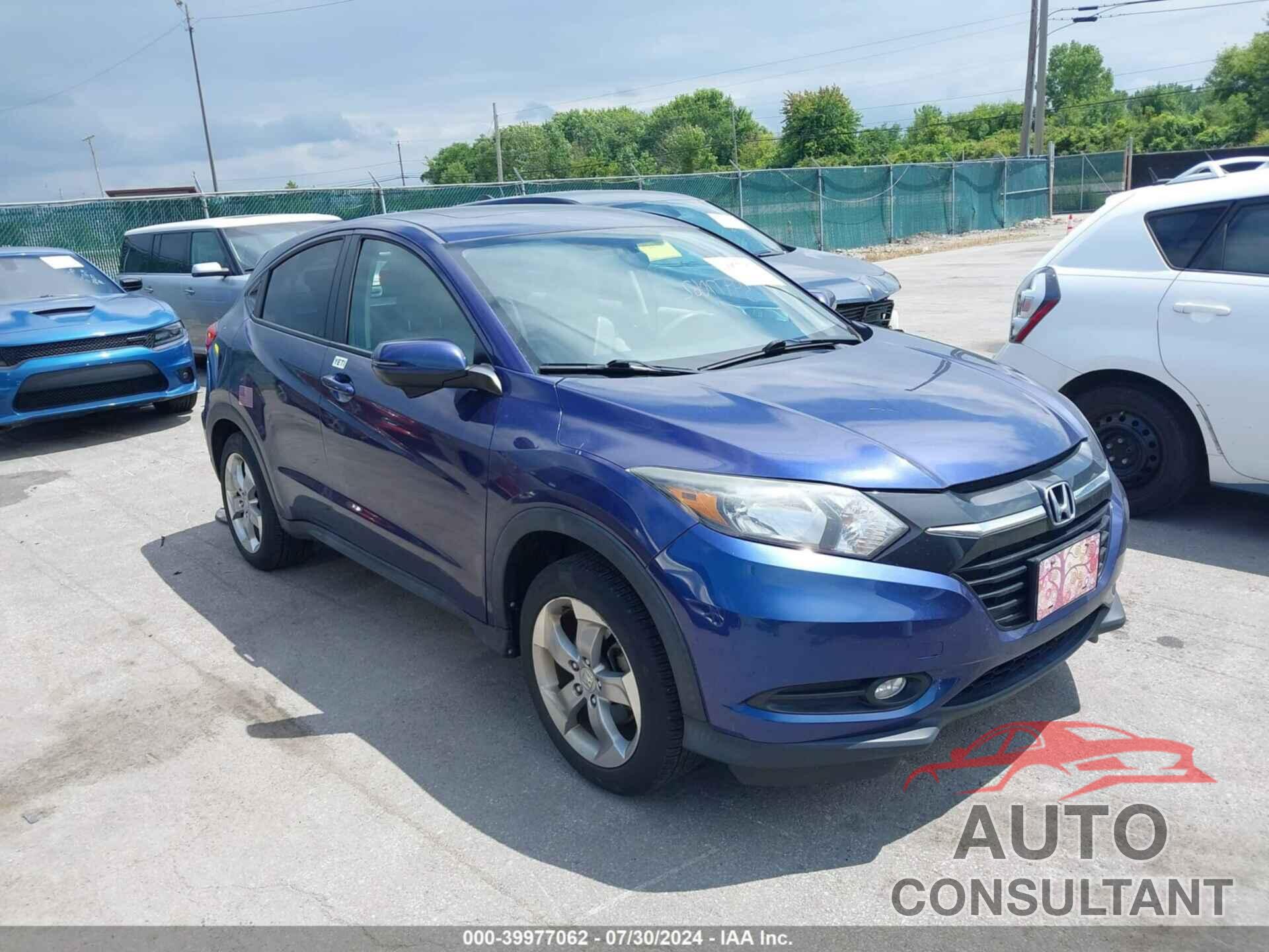 HONDA HR-V 2017 - 3CZRU6H51HM712910