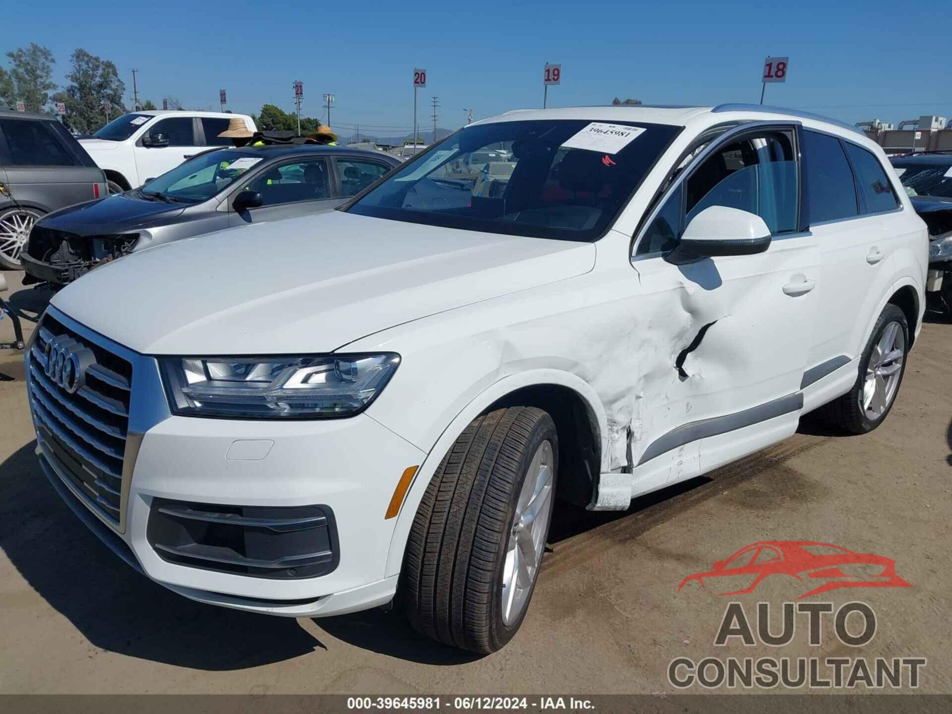 AUDI Q7 2017 - WA1VAAF77HD004672