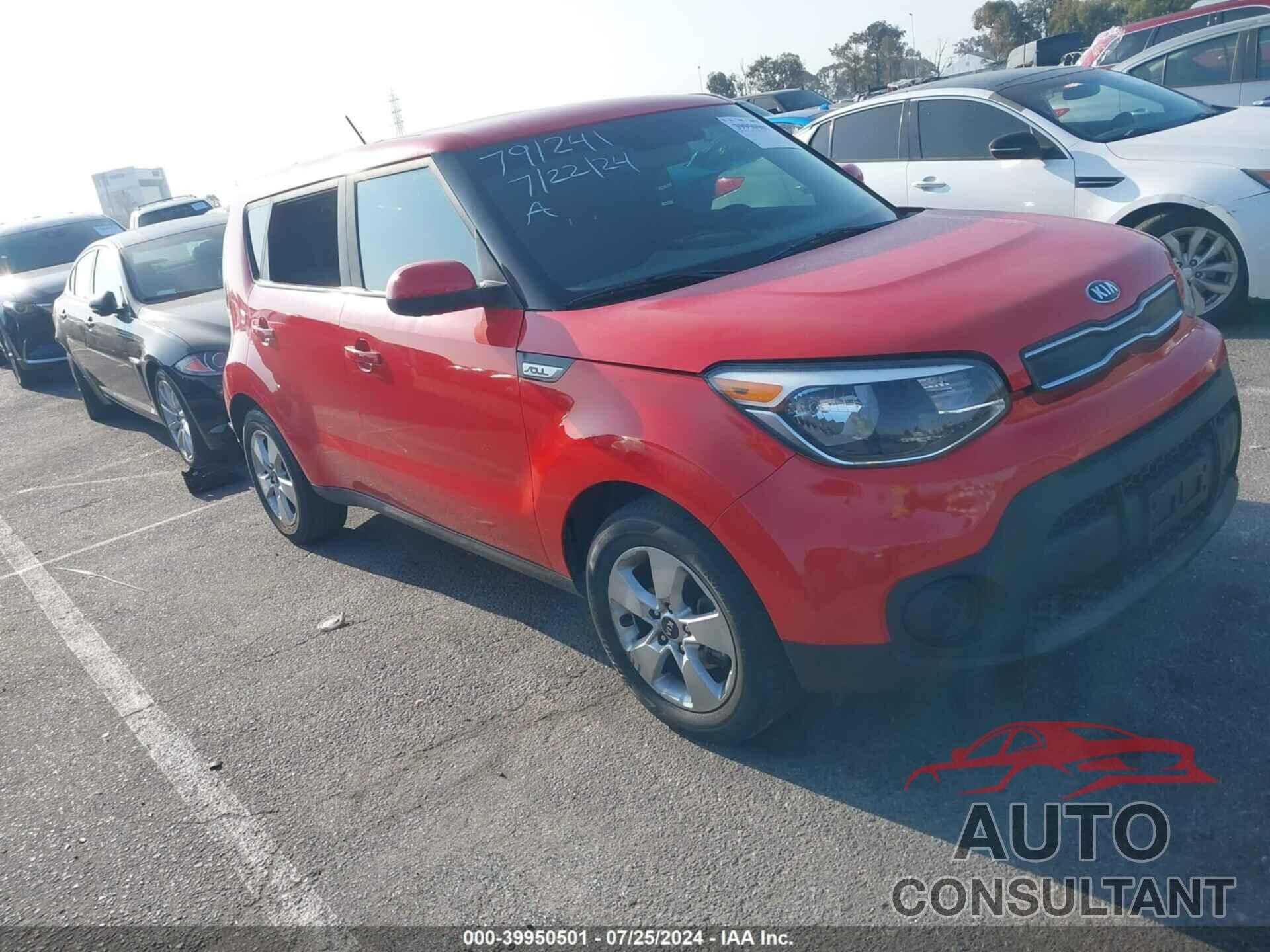 KIA SOUL 2019 - KNDJN2A25K7664564