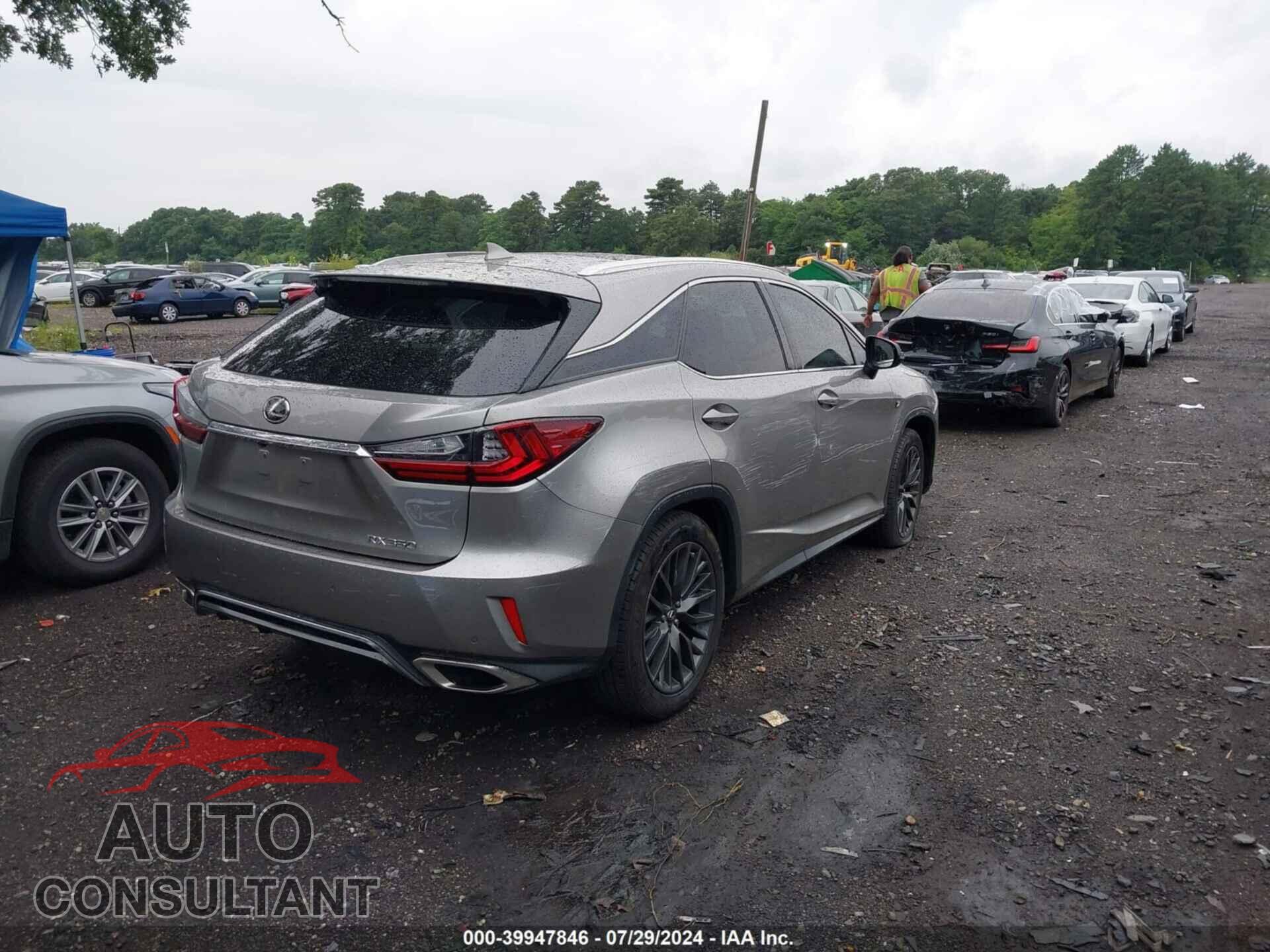 LEXUS RX 350 2017 - 2T2BZMCA1HC106982