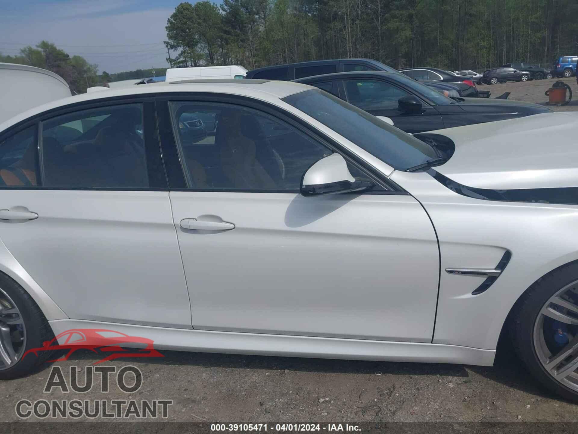 BMW M3 2016 - WBS8M9C59G5D31610