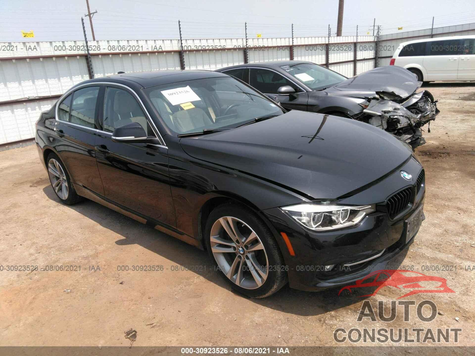 BMW 3 SERIES 2017 - WBA8D9G35HNU63145
