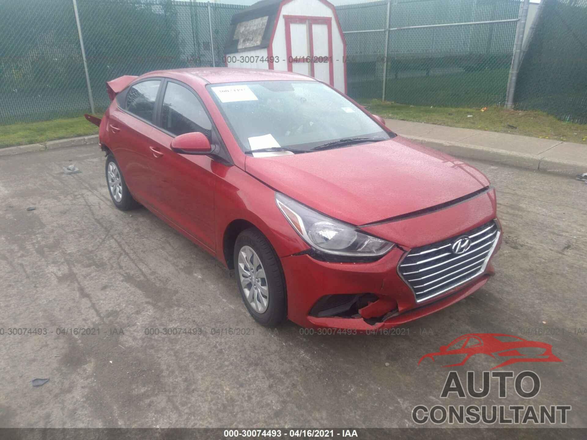 HYUNDAI ACCENT 2019 - 3KPC24A35KE088142
