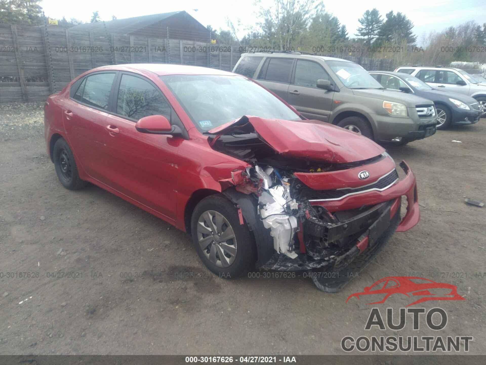 KIA RIO 2018 - 3KPA24AB0JE100419