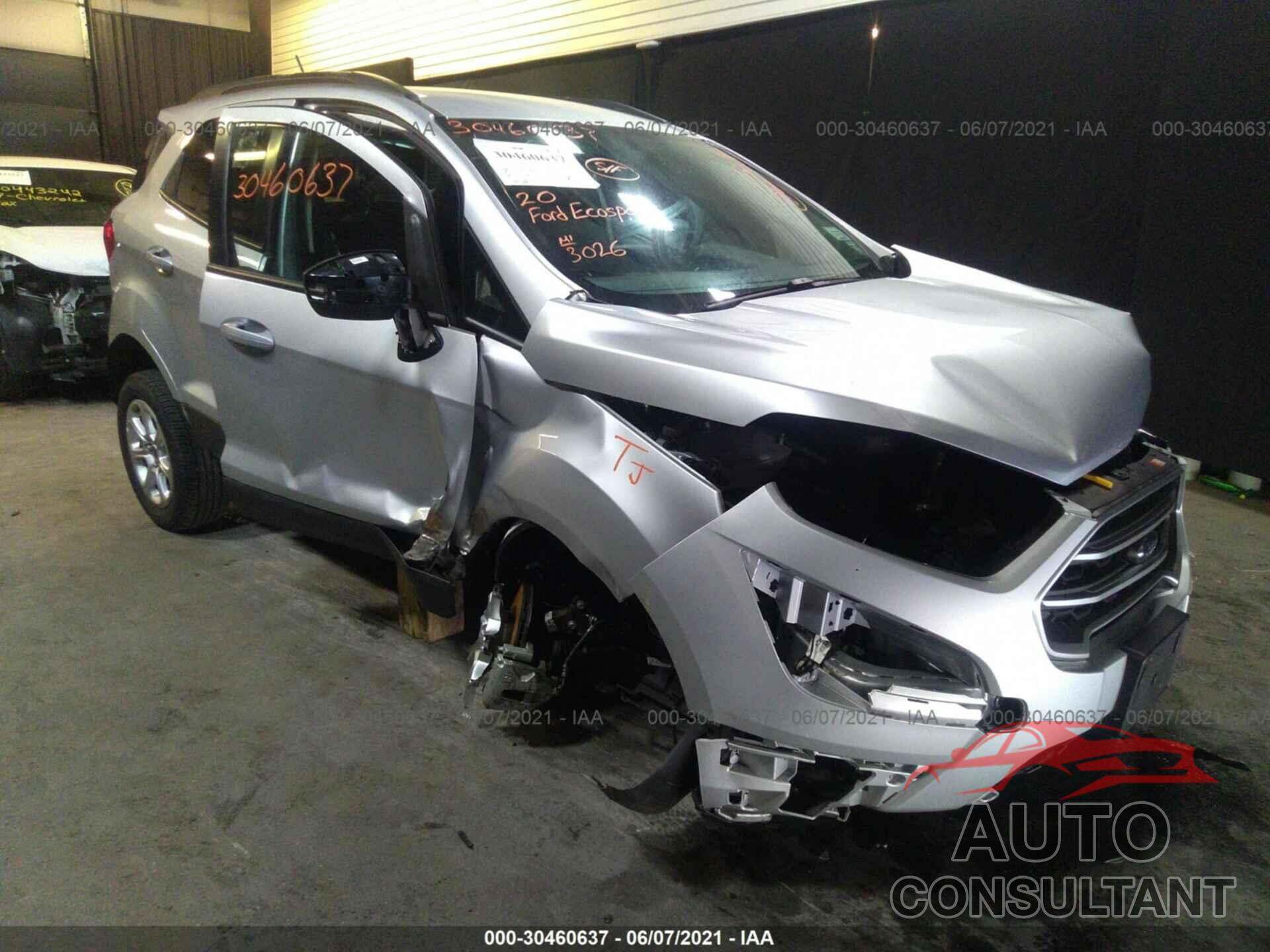 FORD ECOSPORT 2020 - MAJ6S3GL9LC387856