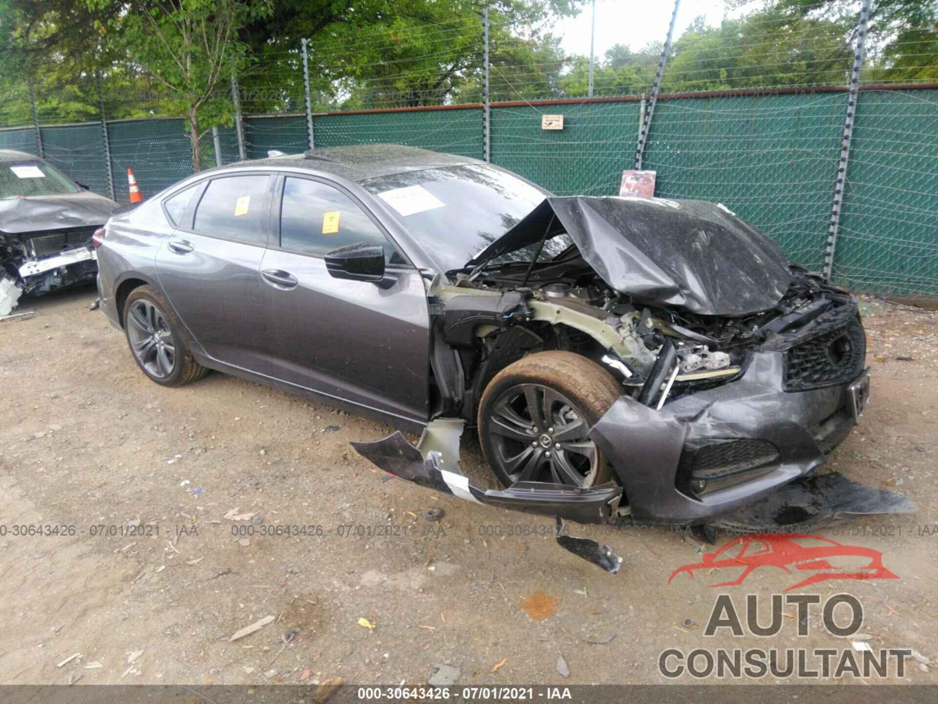 ACURA TLX 2021 - 19UUB6F55MA004337
