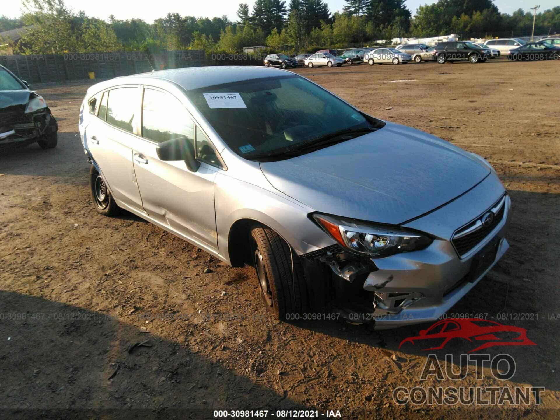 SUBARU IMPREZA 2018 - 4S3GTAA67J3740367