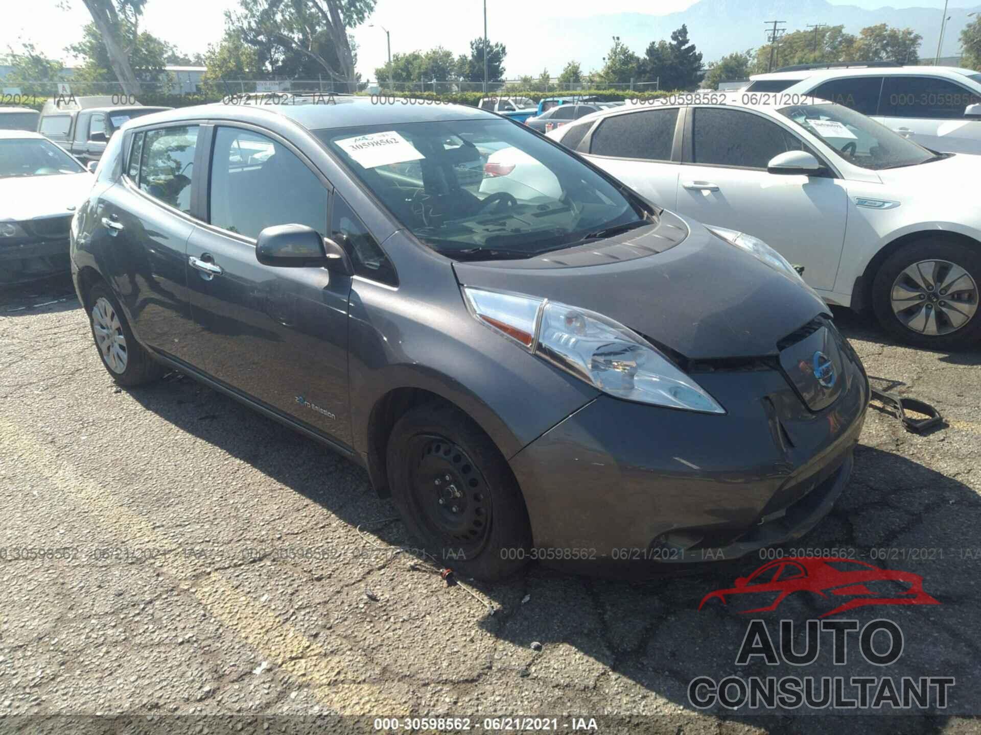 NISSAN LEAF 2017 - 1N4BZ0CP6HC303176