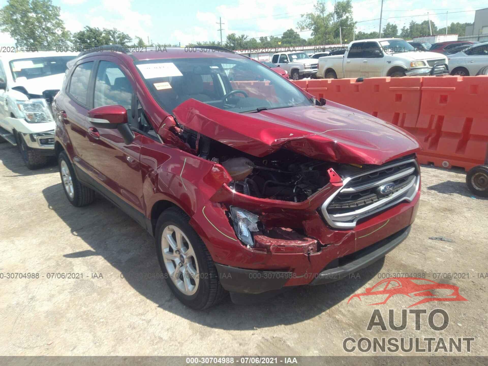 FORD ECOSPORT 2019 - MAJ3S2GEXKC254830