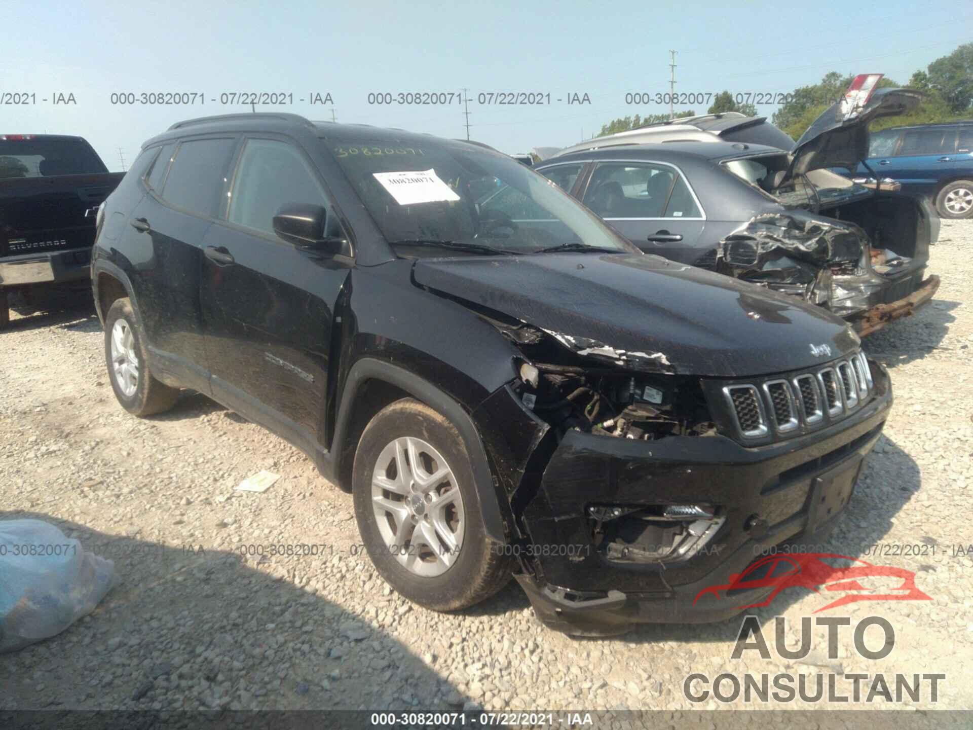 JEEP COMPASS 2018 - 3C4NJCAB8JT254838
