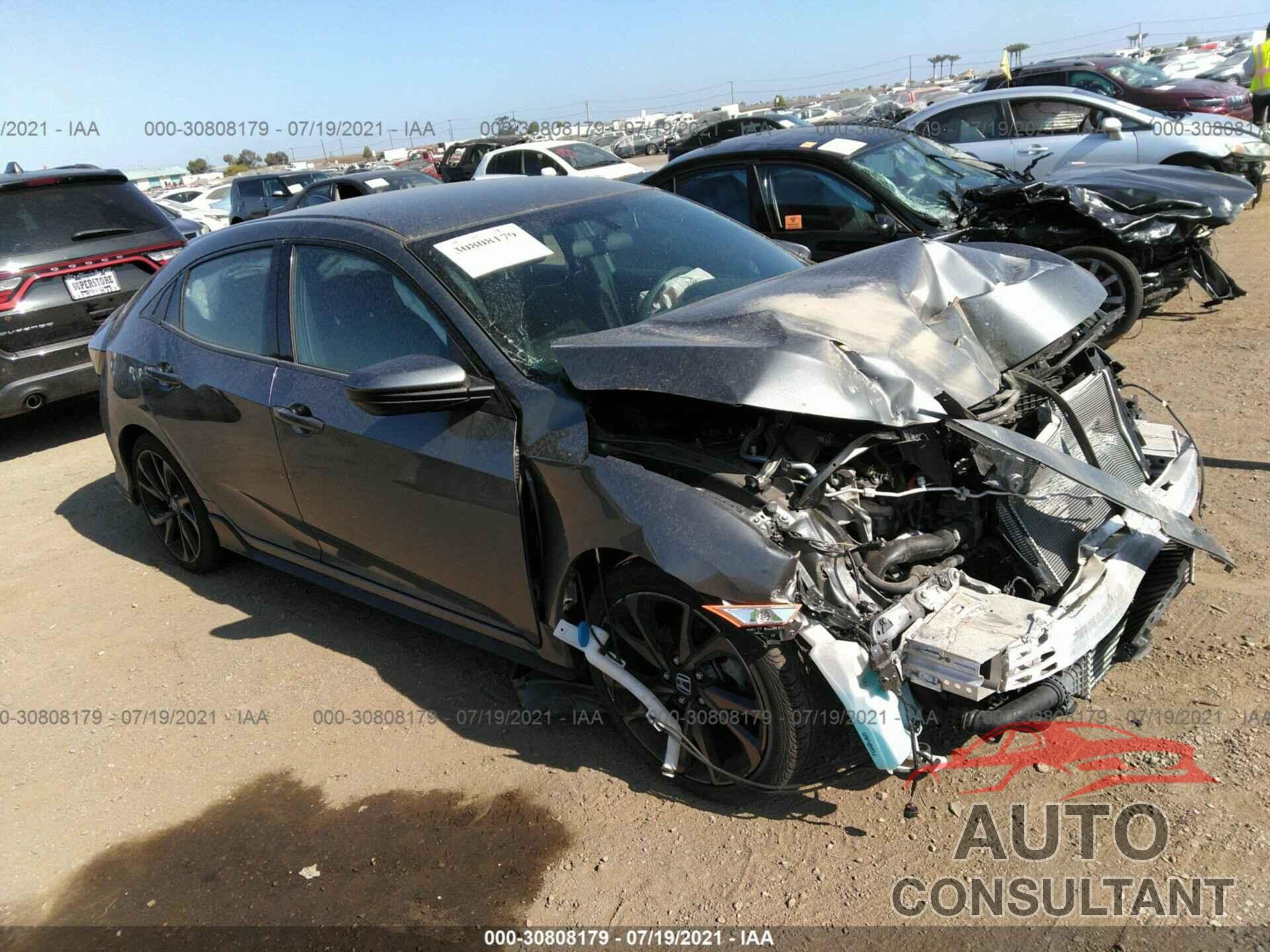 HONDA CIVIC HATCHBACK 2017 - SHHFK7H46HU416635