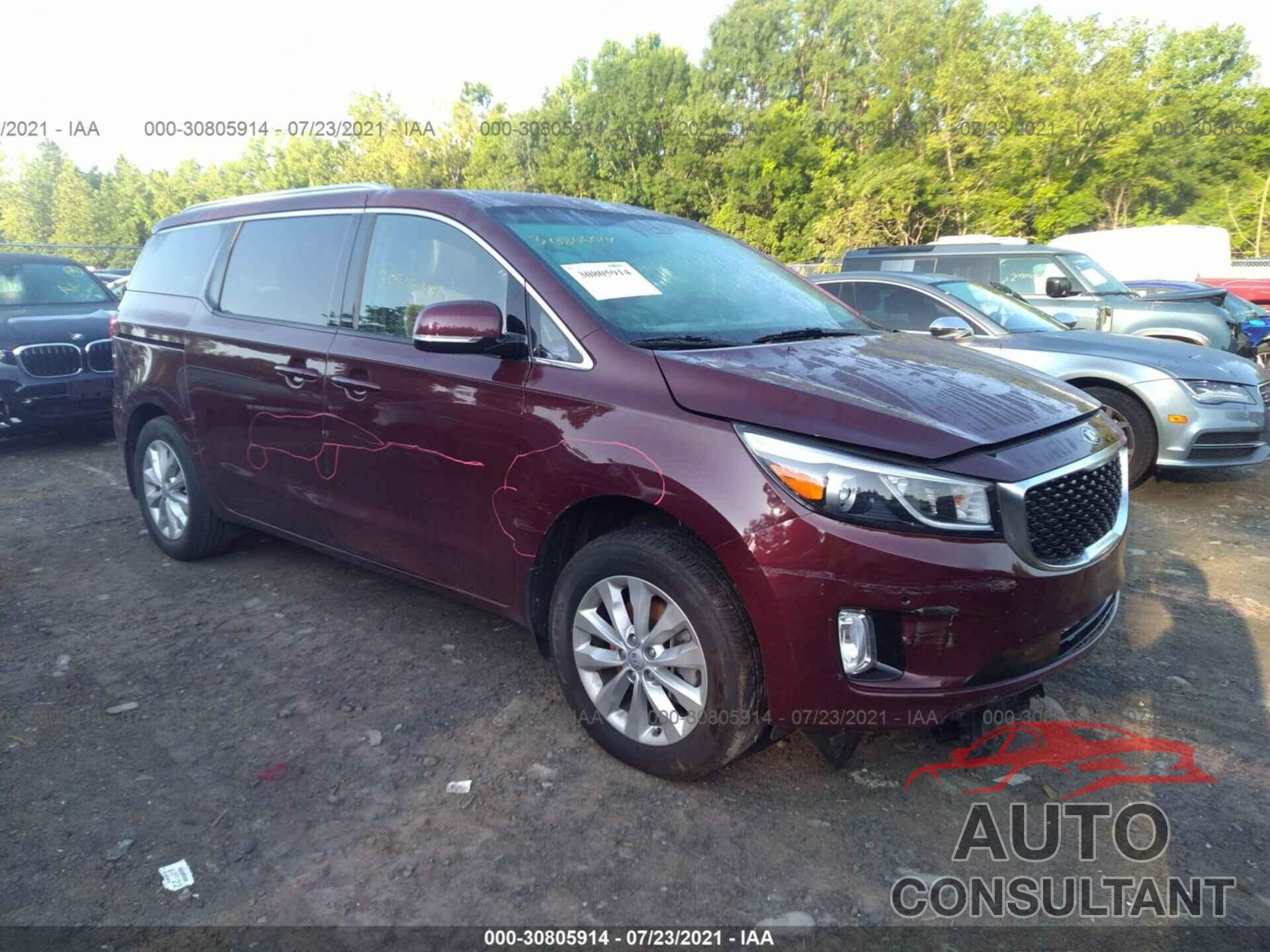 KIA SEDONA 2017 - KNDMC5C12H6257194