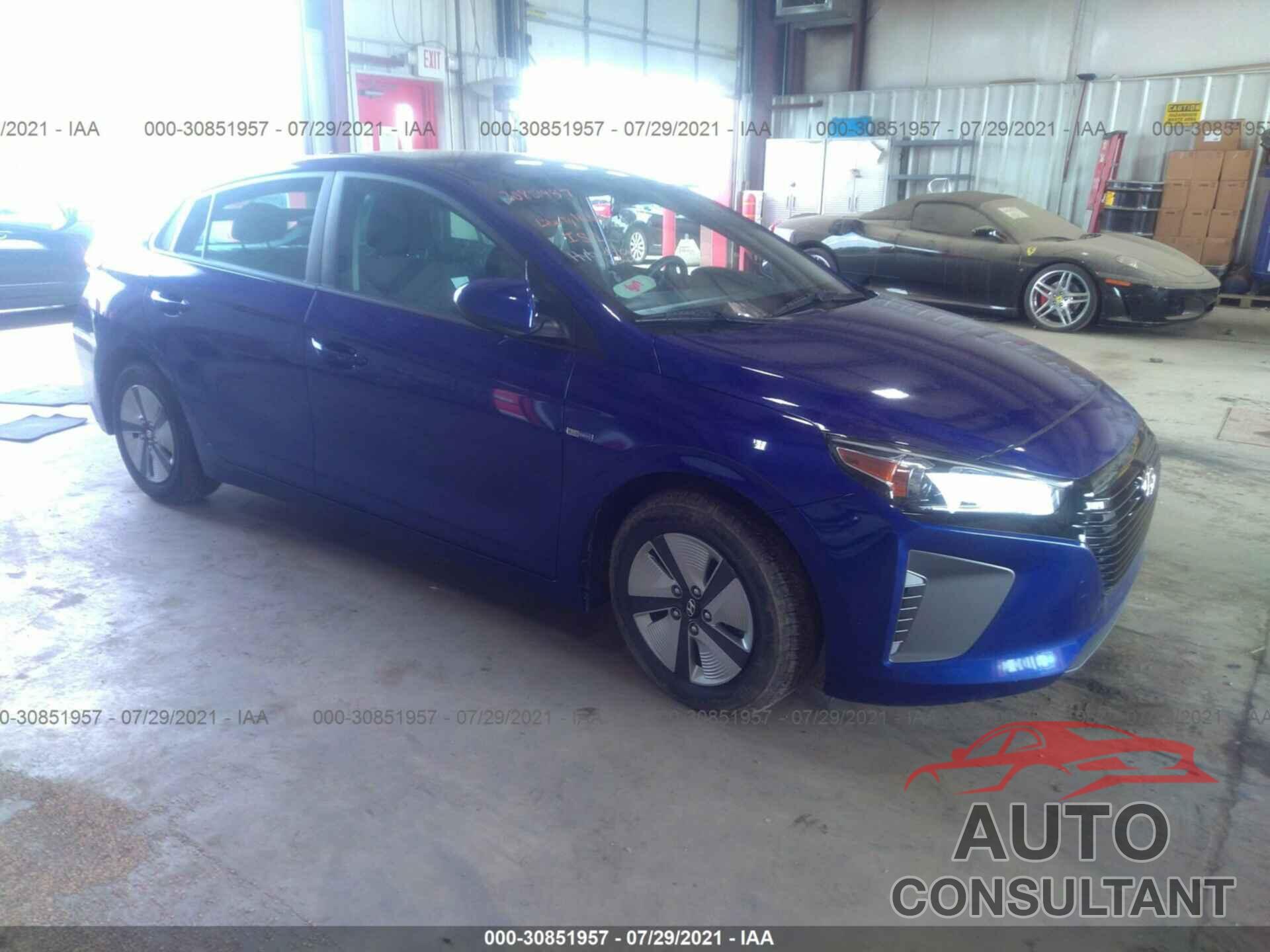 HYUNDAI IONIQ HYBRID 2019 - KMHC65LCXKU171277