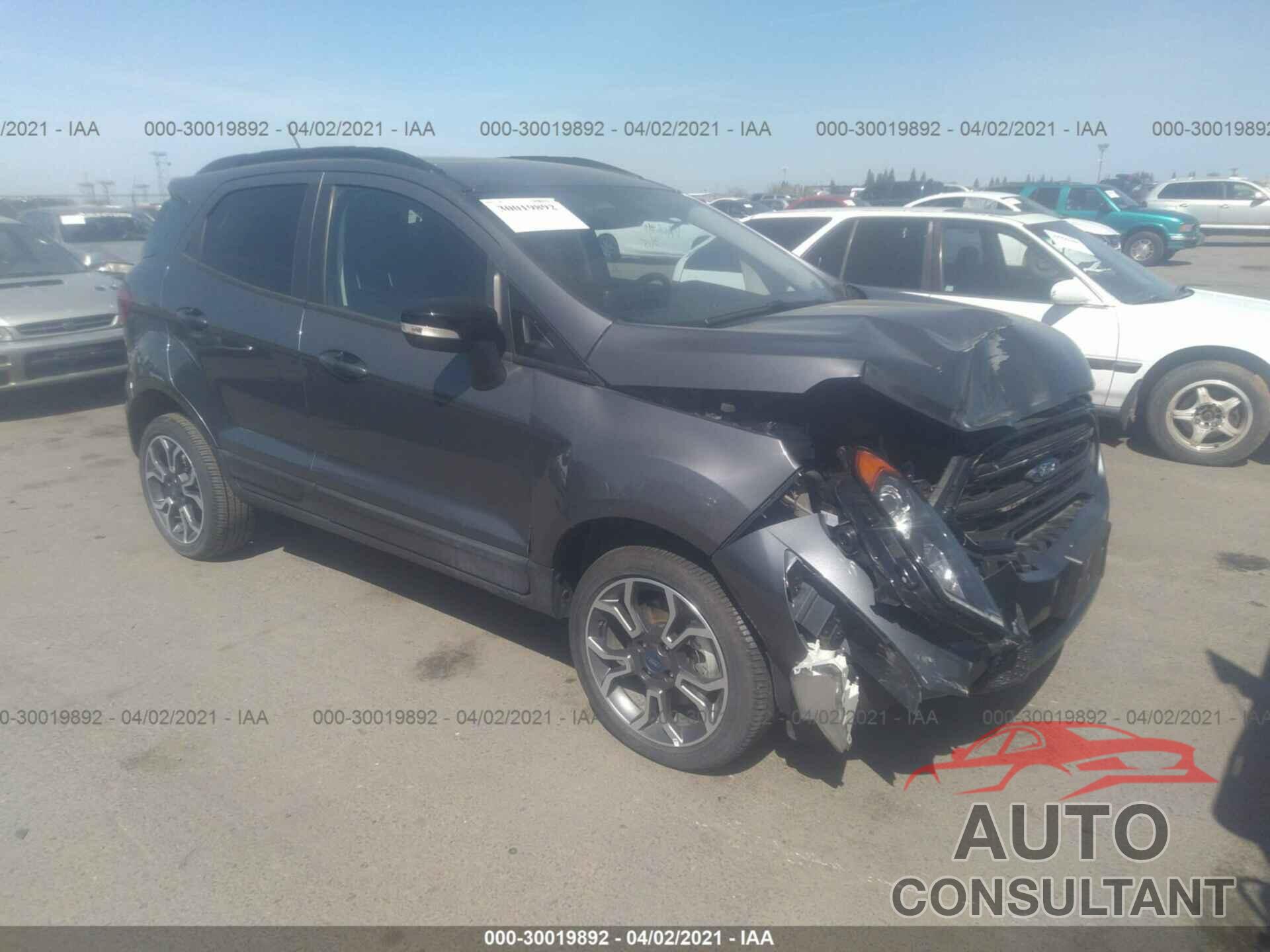 FORD ECOSPORT 2020 - MAJ6S3JL5LC350330