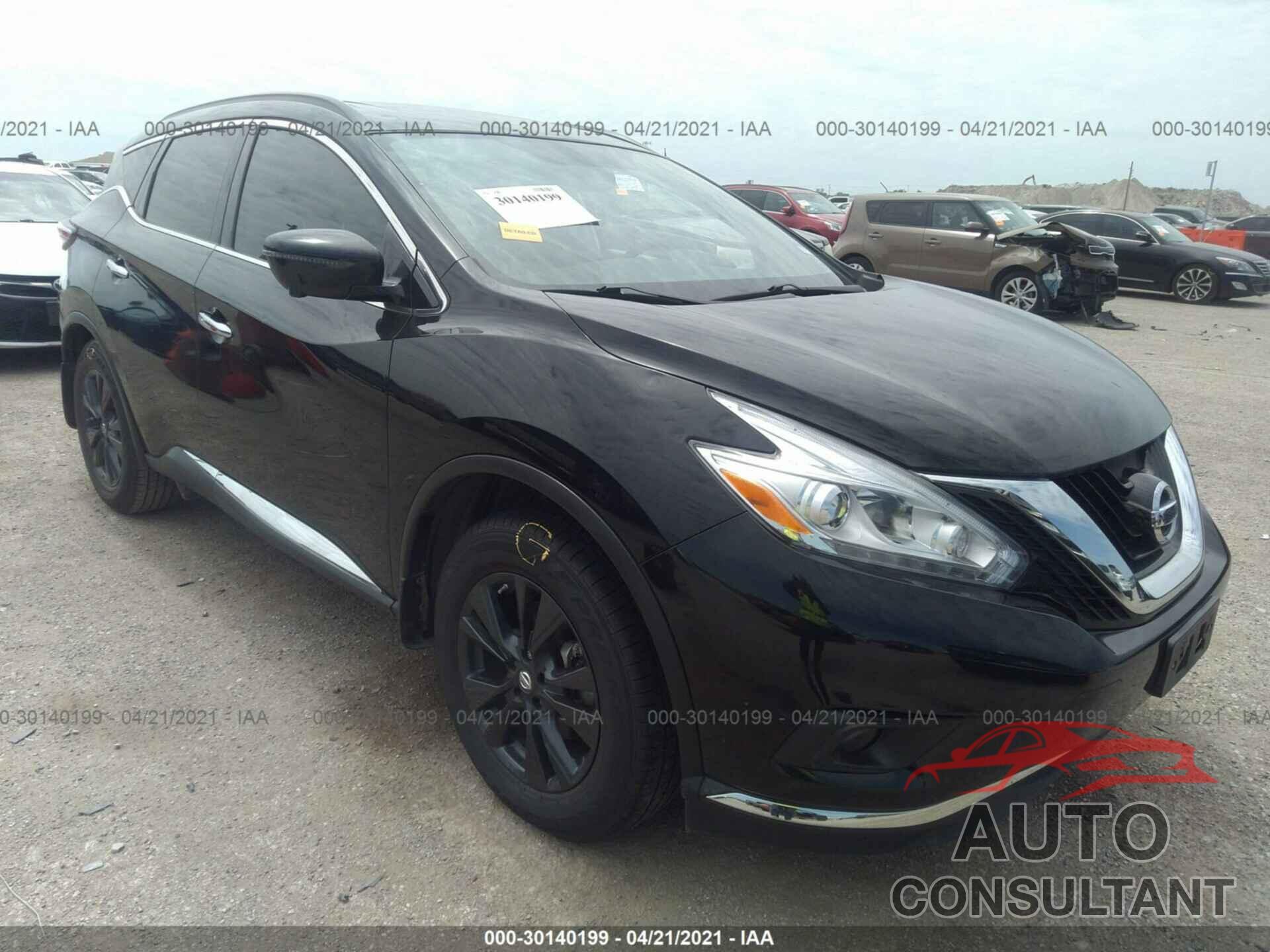 NISSAN MURANO 2017 - 5N1AZ2MG6HN173223