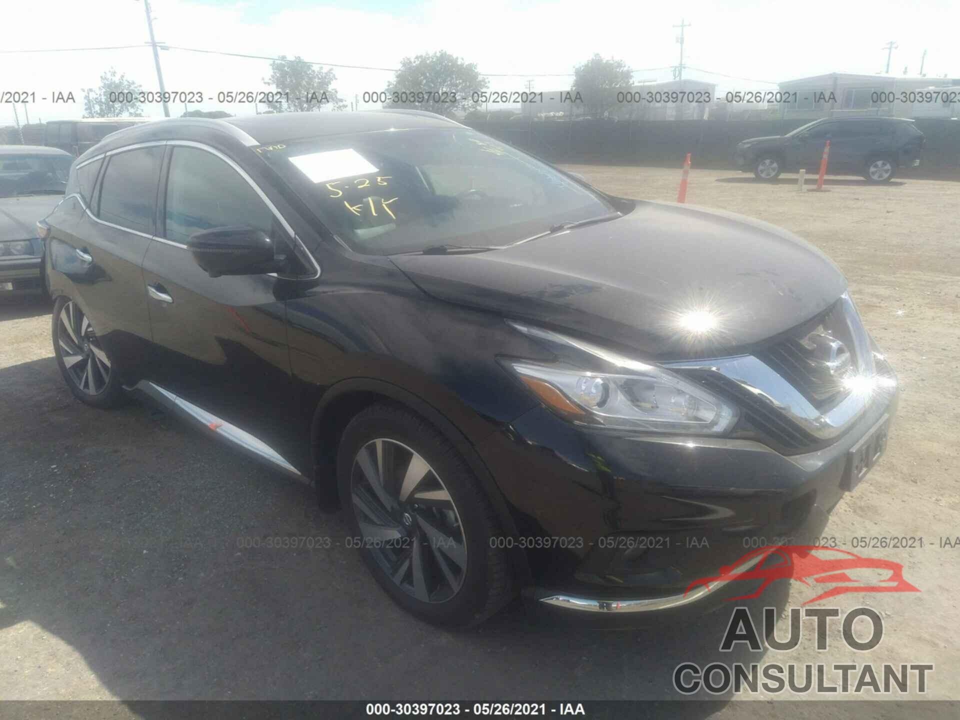 NISSAN MURANO 2016 - 5N1AZ2MH9GN162515