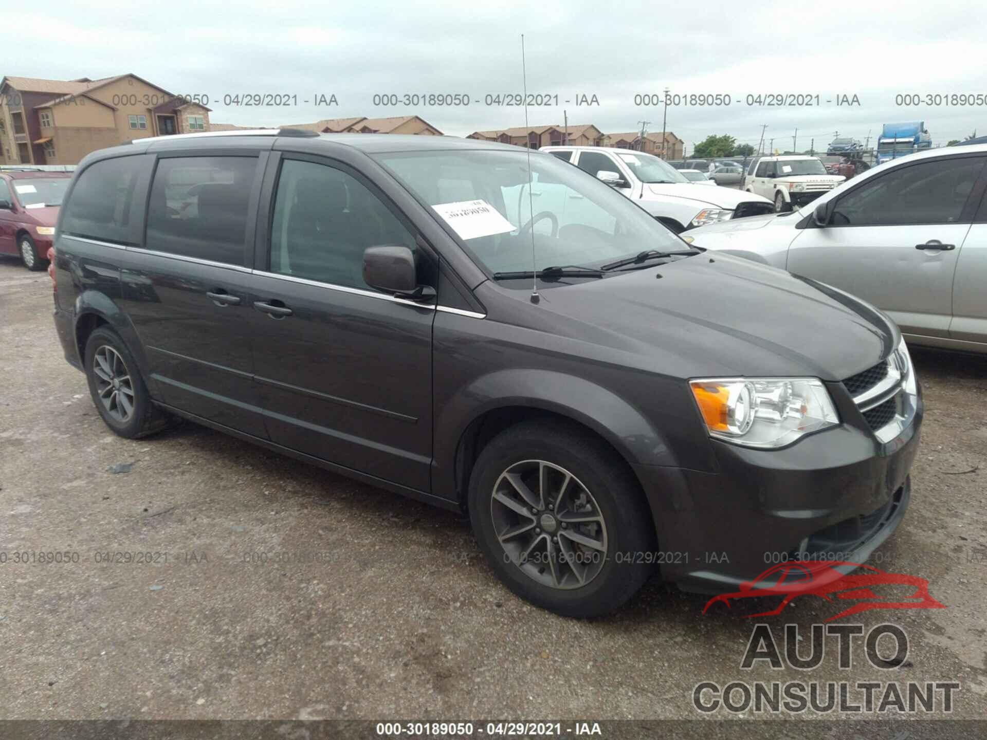DODGE GRAND CARAVAN 2017 - 2C4RDGCG3HR731648