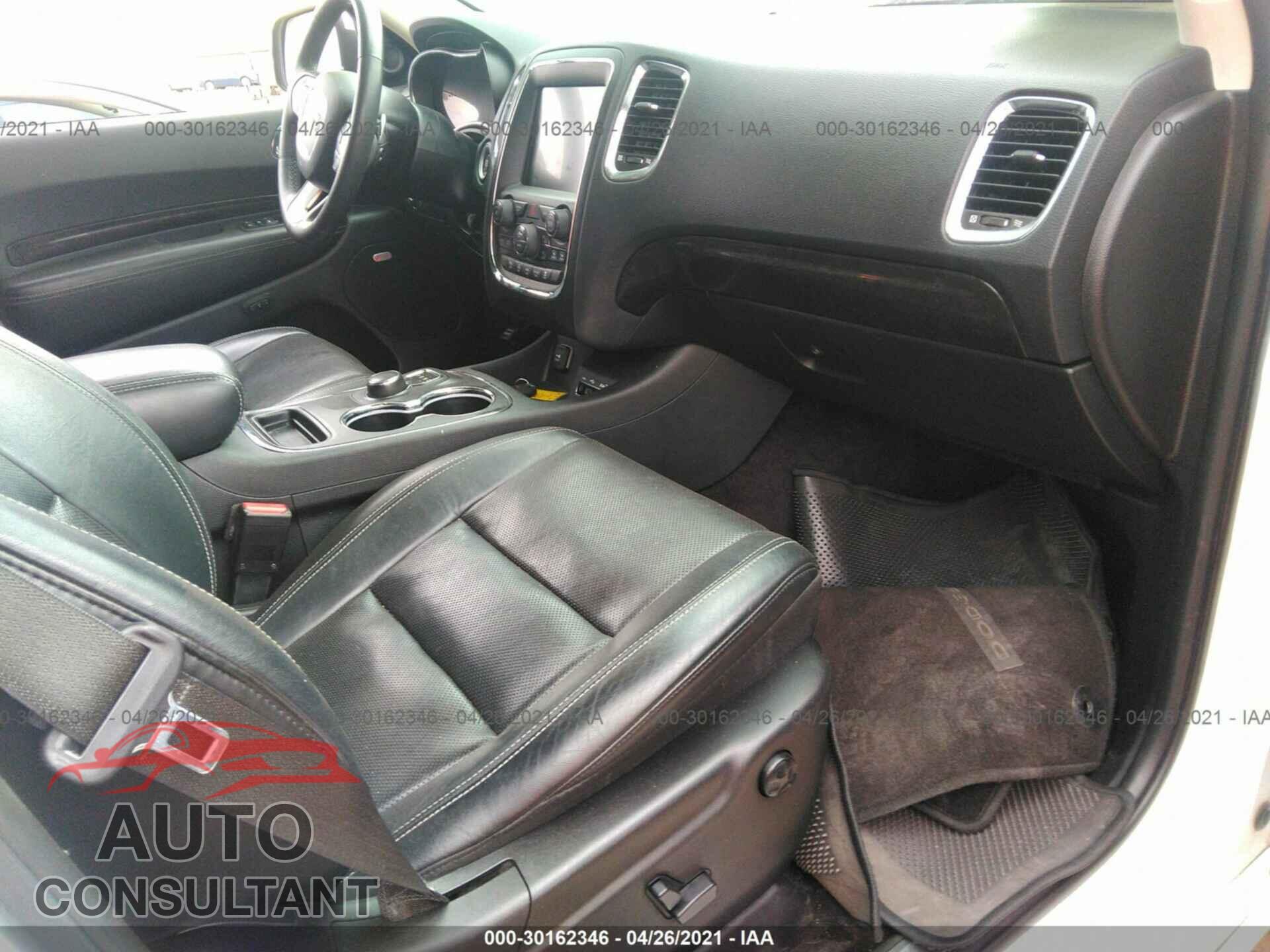 DODGE DURANGO 2017 - 1C4RDJEG9HC627345