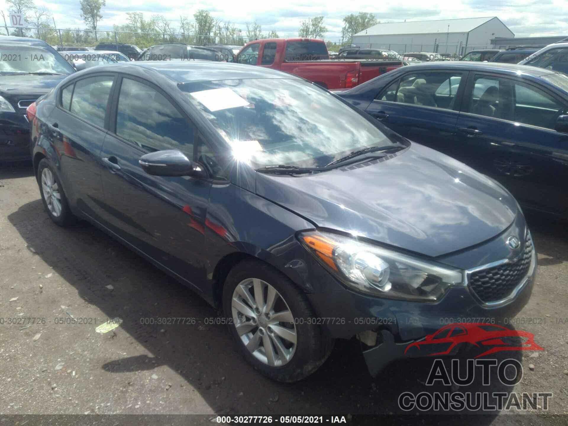 KIA FORTE 2016 - KNAFX4A60G5574012