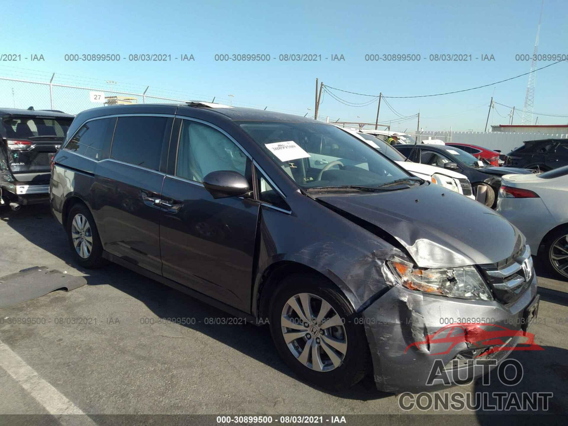 HONDA ODYSSEY 2016 - 5FNRL5H60GB058013