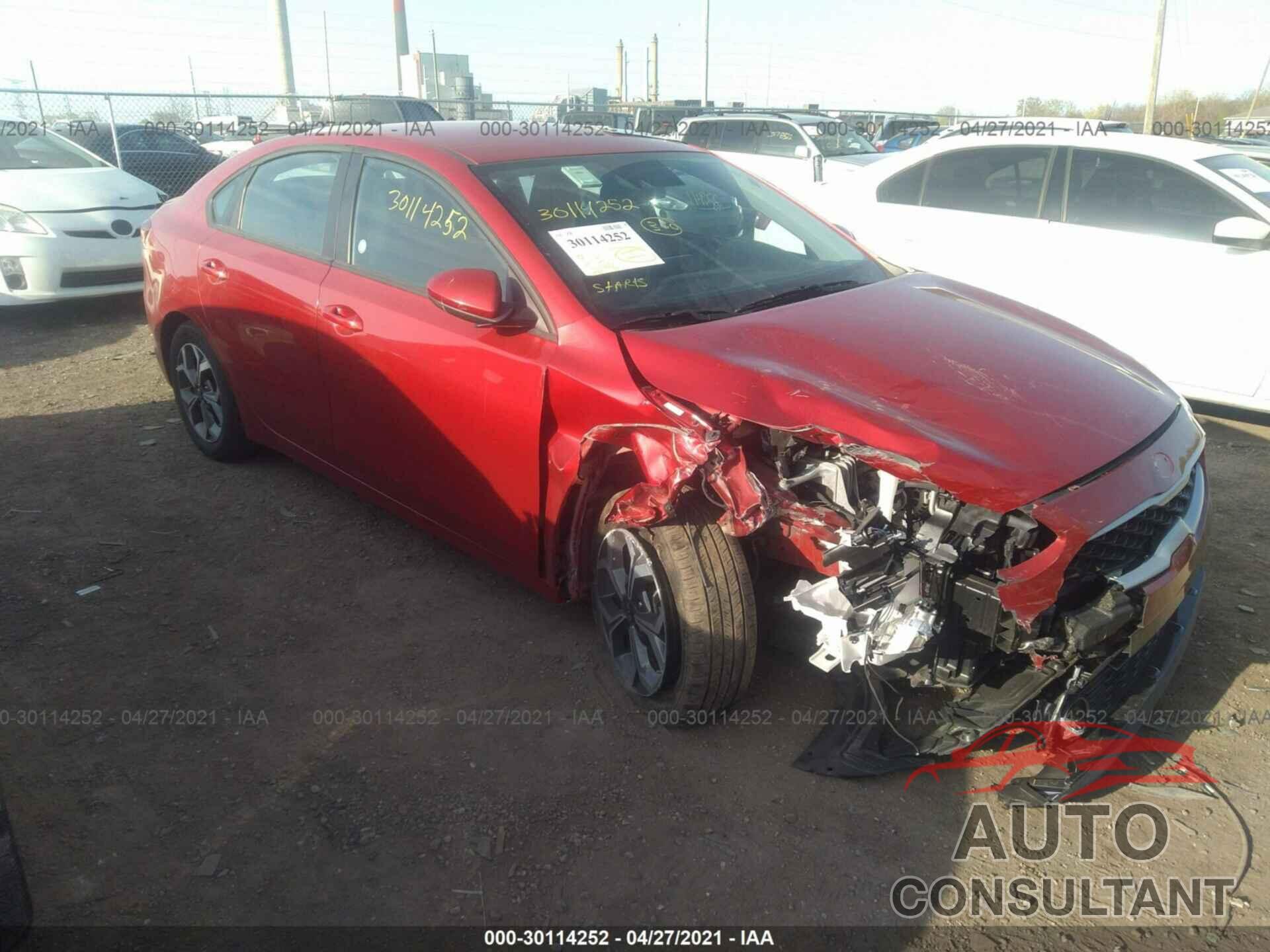 KIA FORTE 2020 - 3KPF24ADXLE147774