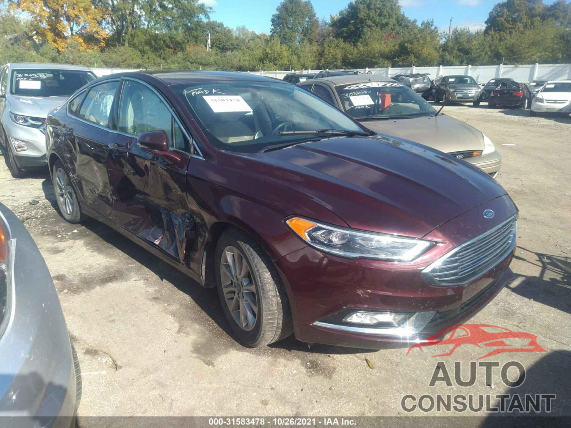 FORD FUSION 2017 - 3FA6P0HD0HR378480