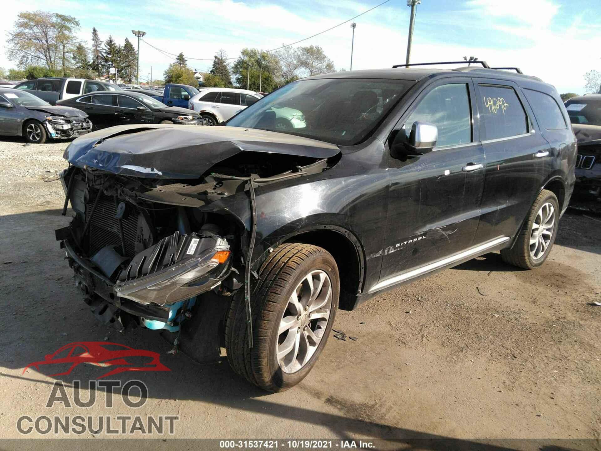 DODGE DURANGO 2017 - 1C4SDJET4HC733216