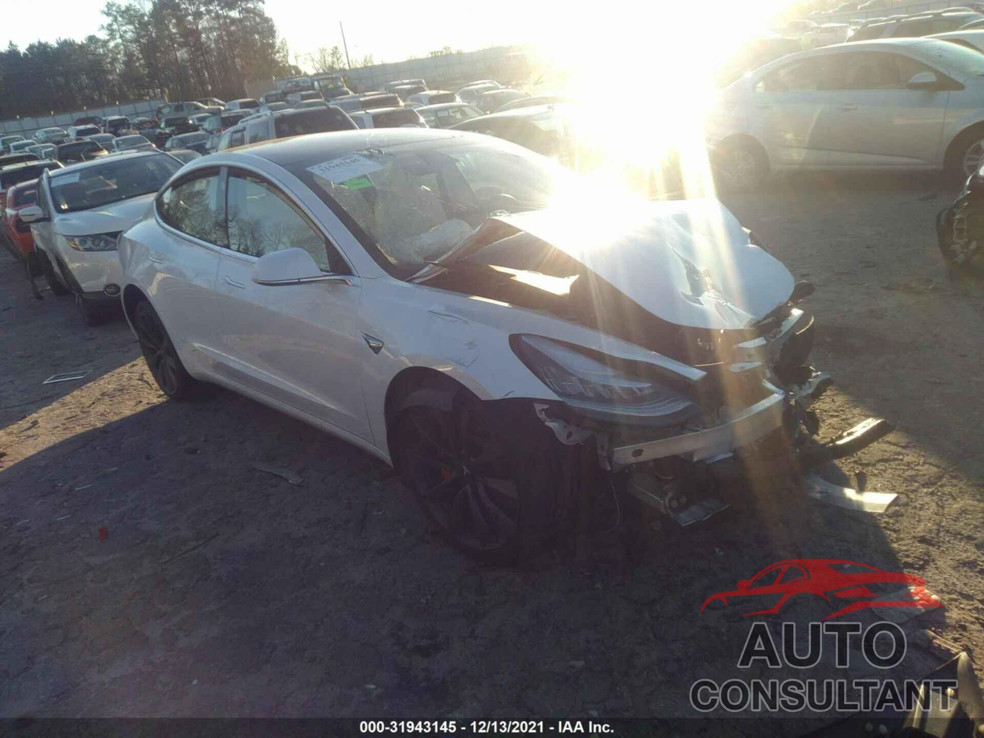 TESLA MODEL 3 2020 - 5YJ3E1EC1LF736412