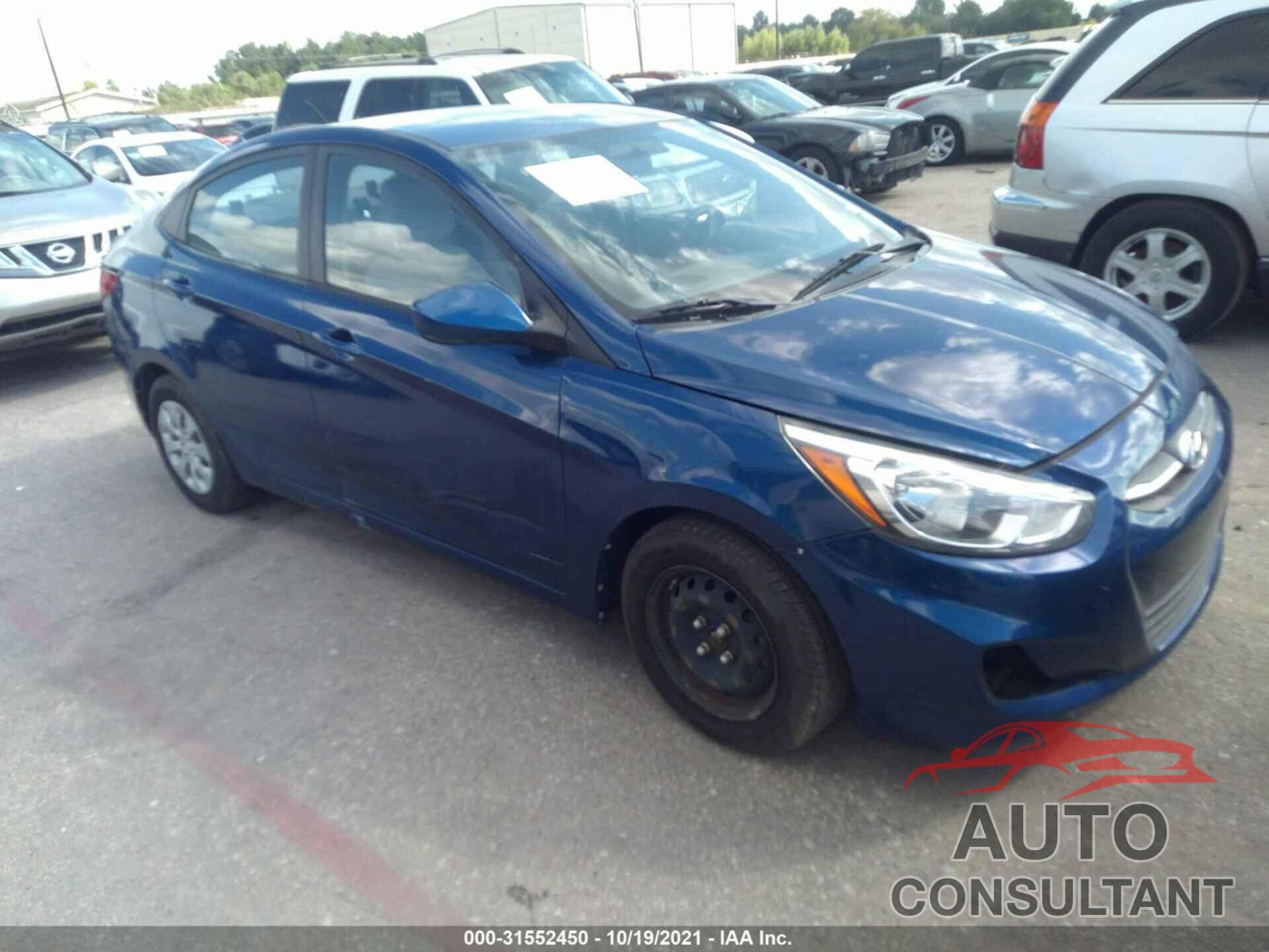 HYUNDAI ACCENT 2016 - KMHCT4AE8GU028553