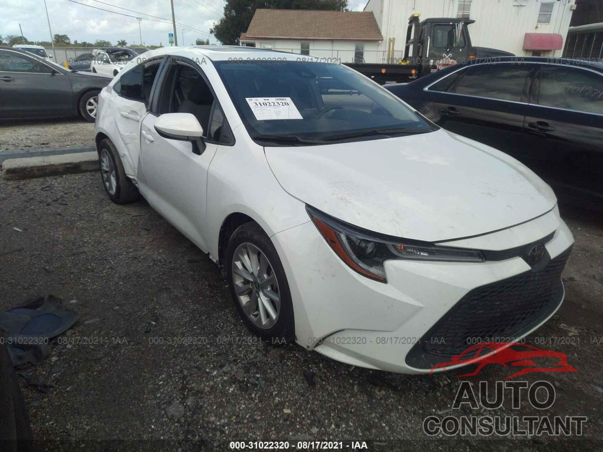 TOYOTA COROLLA 2020 - JTDHPRAE0LJ062977