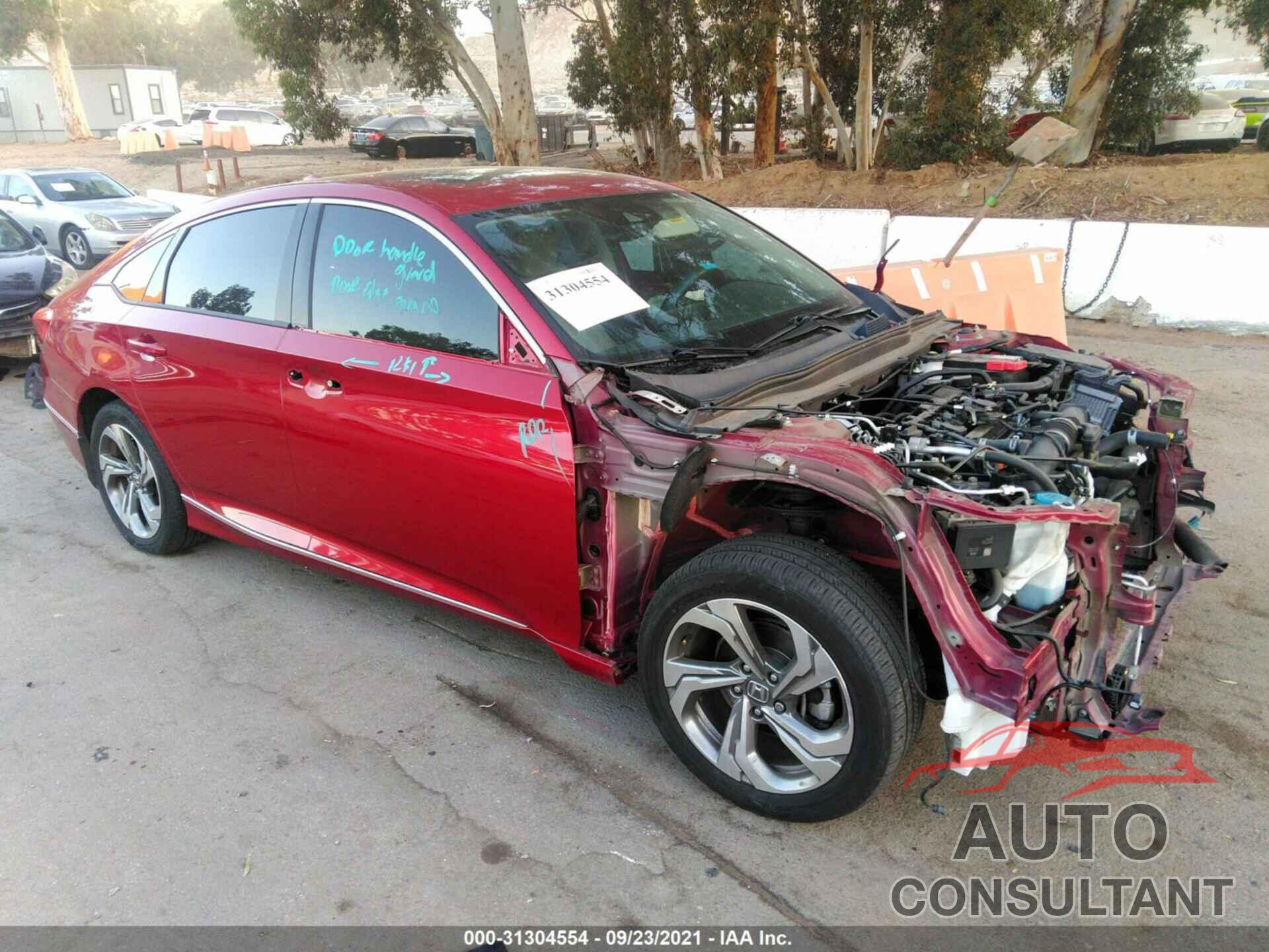 HONDA ACCORD SEDAN 2018 - 1HGCV1F56JA072986