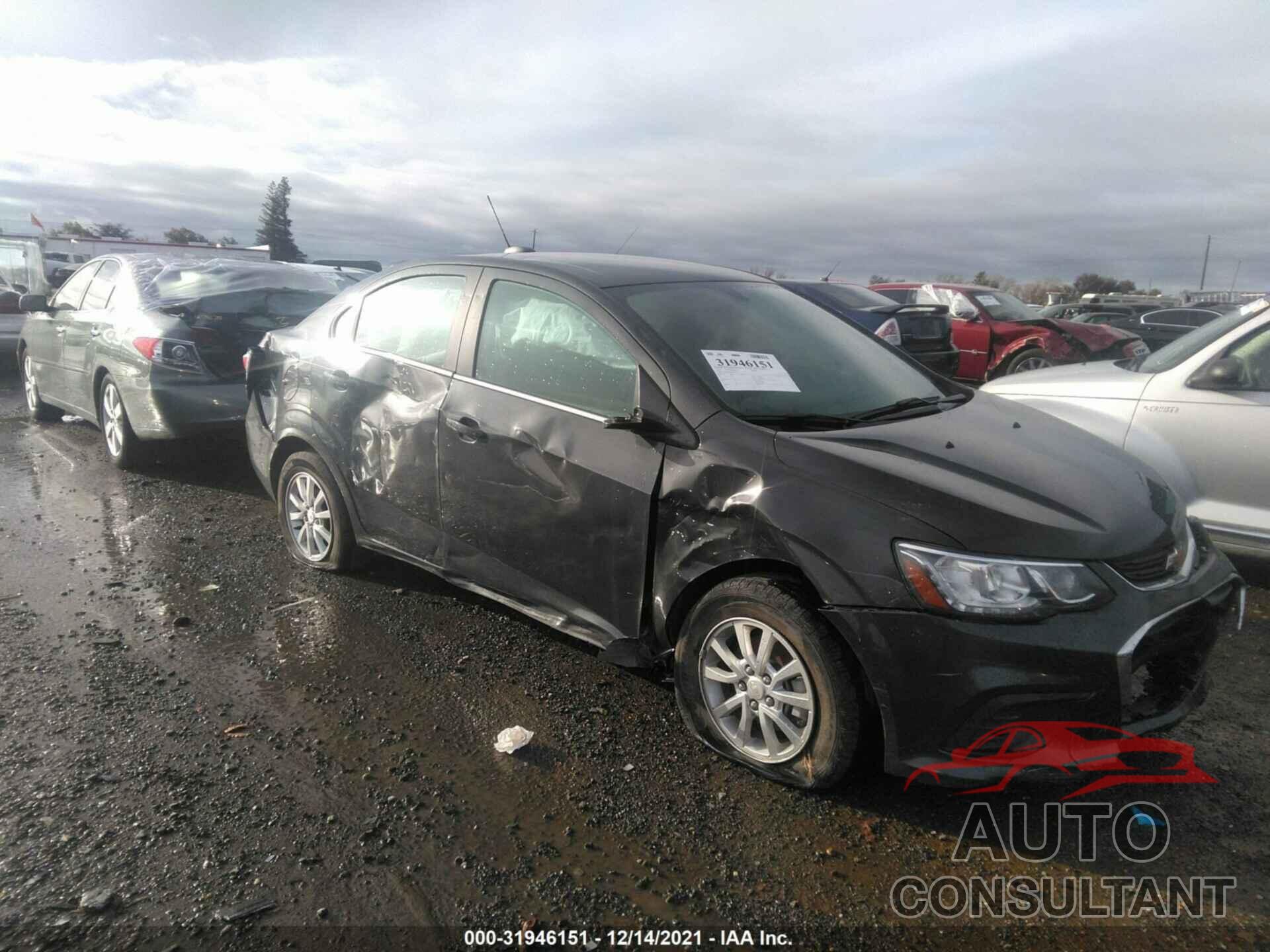 CHEVROLET SONIC 2020 - 1G1JD5SB5L4104414
