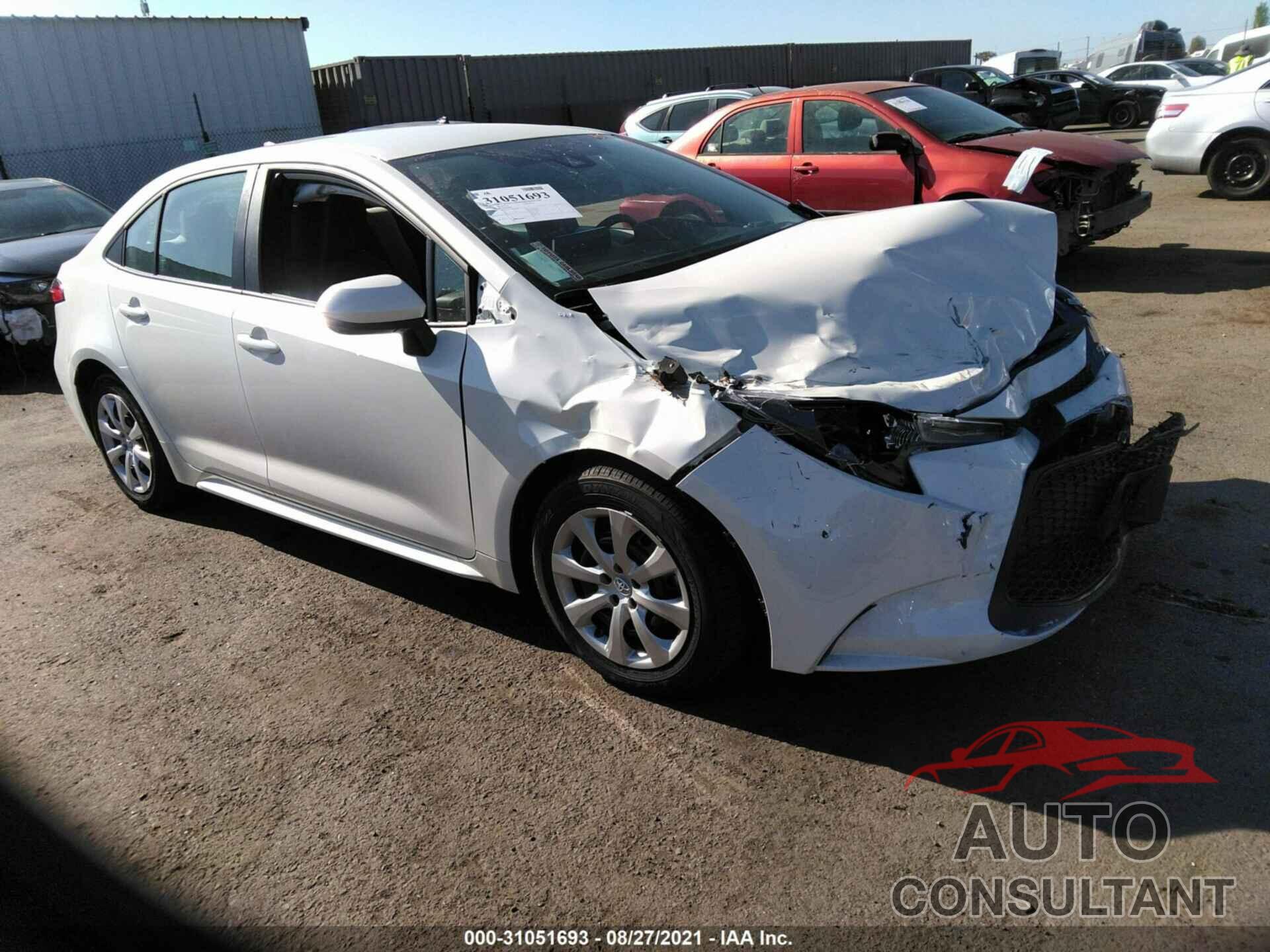 TOYOTA COROLLA 2021 - 5YFEPMAE9MP205086