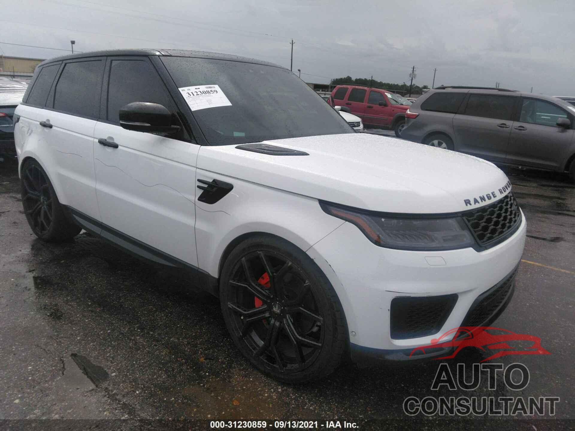 LAND ROVER RANGE ROVER SPORT 2019 - SALWR2RV1KA852356