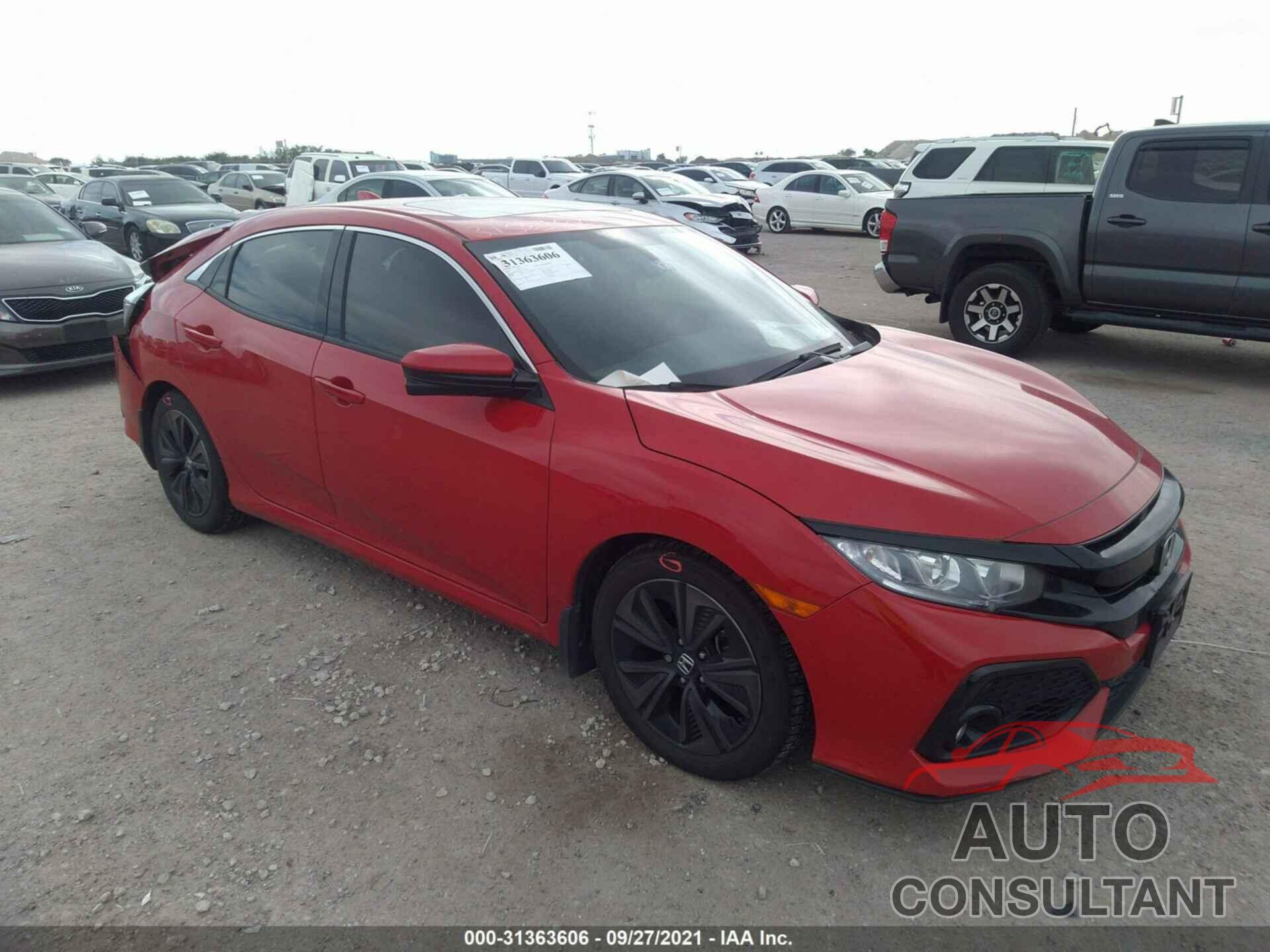 HONDA CIVIC HATCHBACK 2018 - SHHFK7H5XJU237982