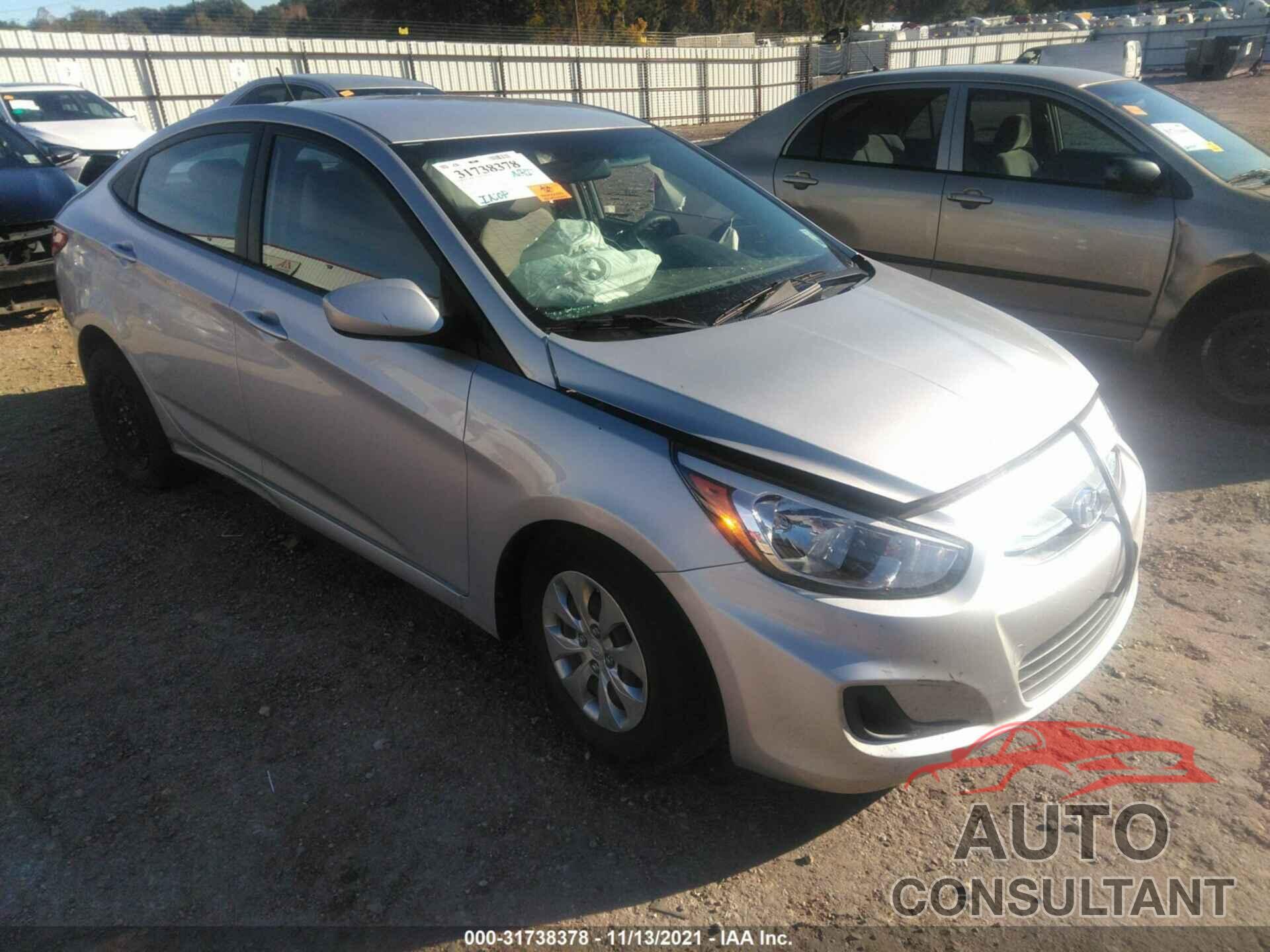 HYUNDAI ACCENT 2017 - KMHCT4AE3HU187255