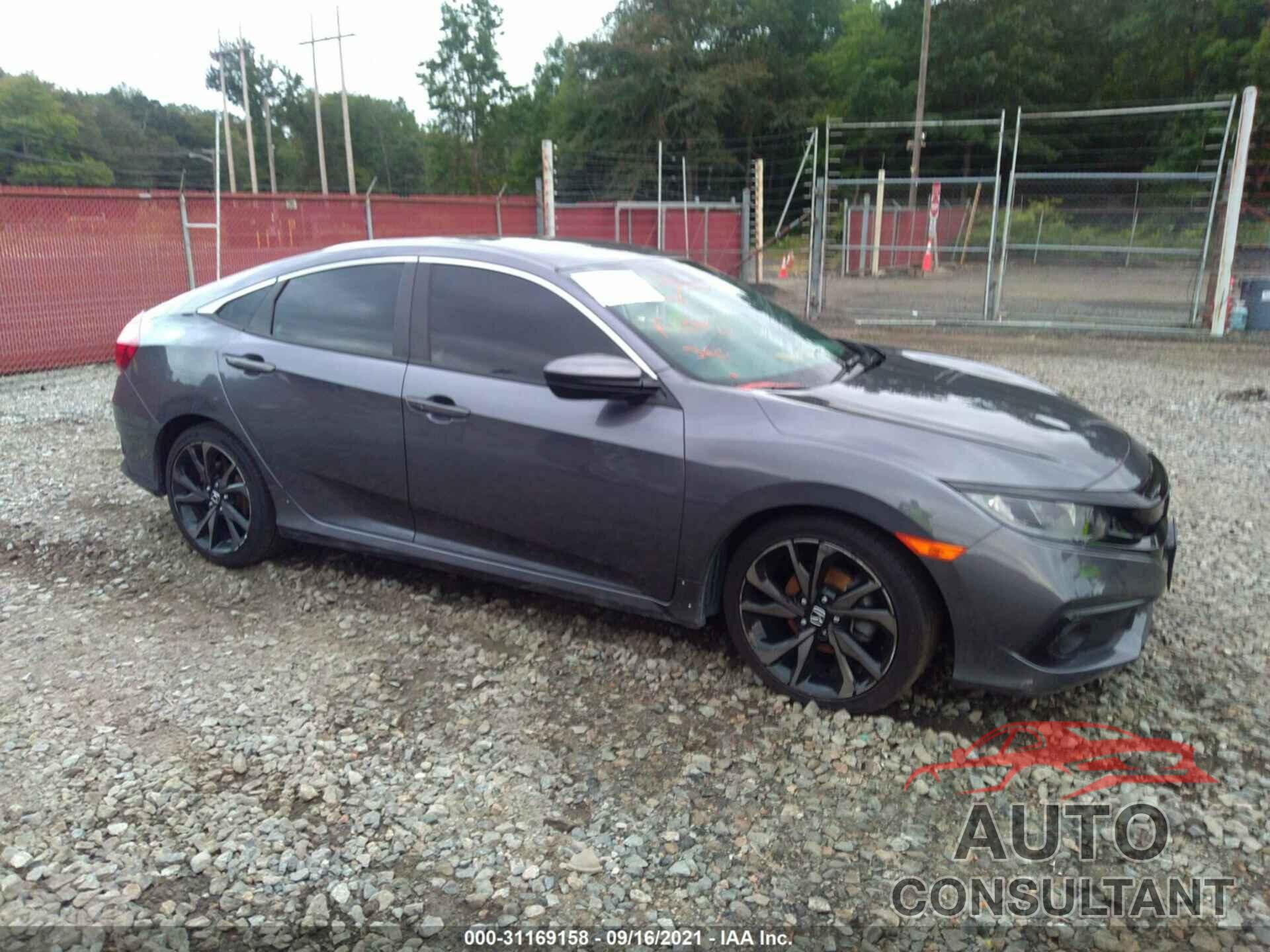 HONDA CIVIC SEDAN 2020 - 2HGFC2F80LH573427