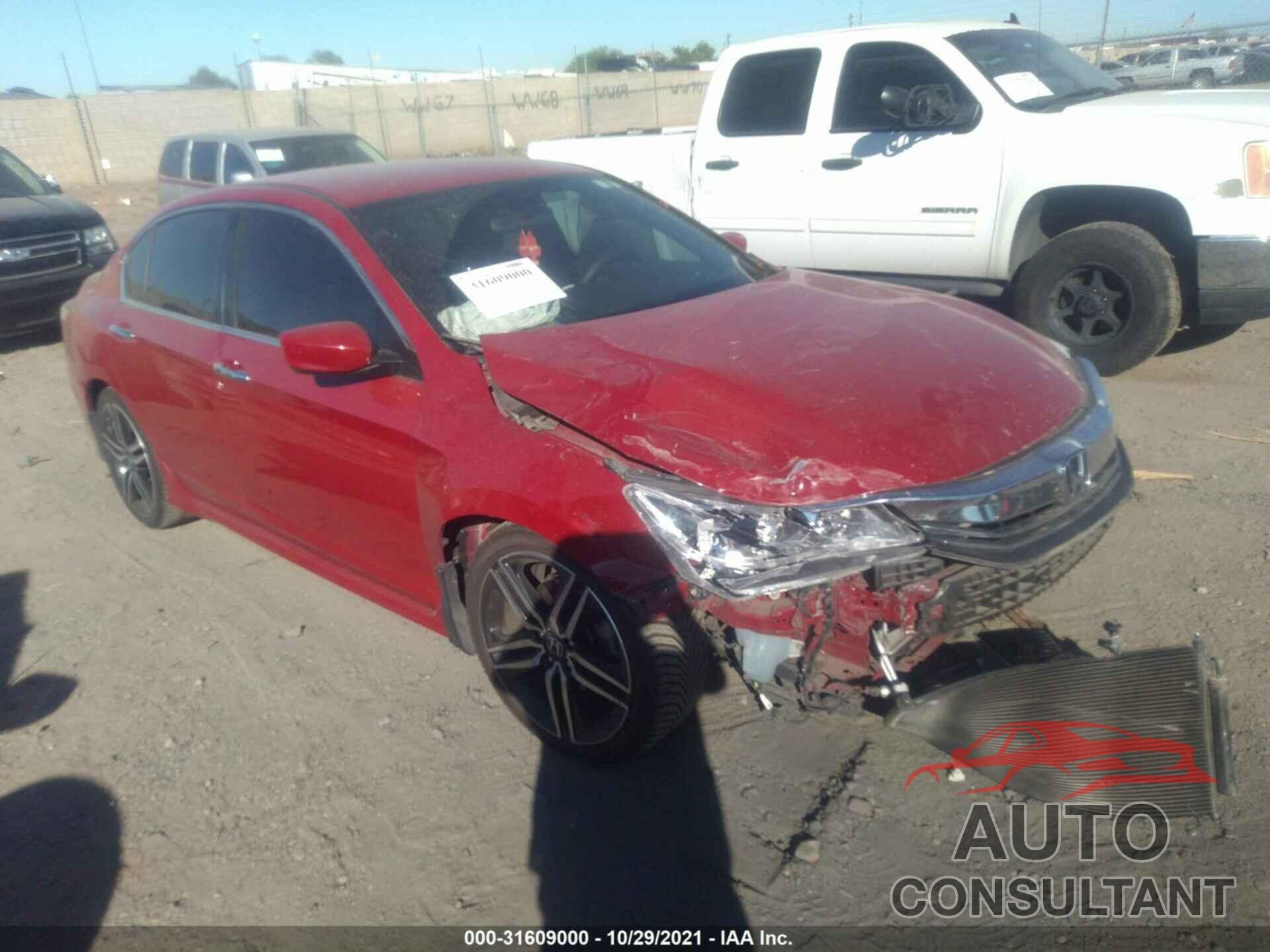 HONDA ACCORD SEDAN 2017 - 1HGCR2F11HA043669