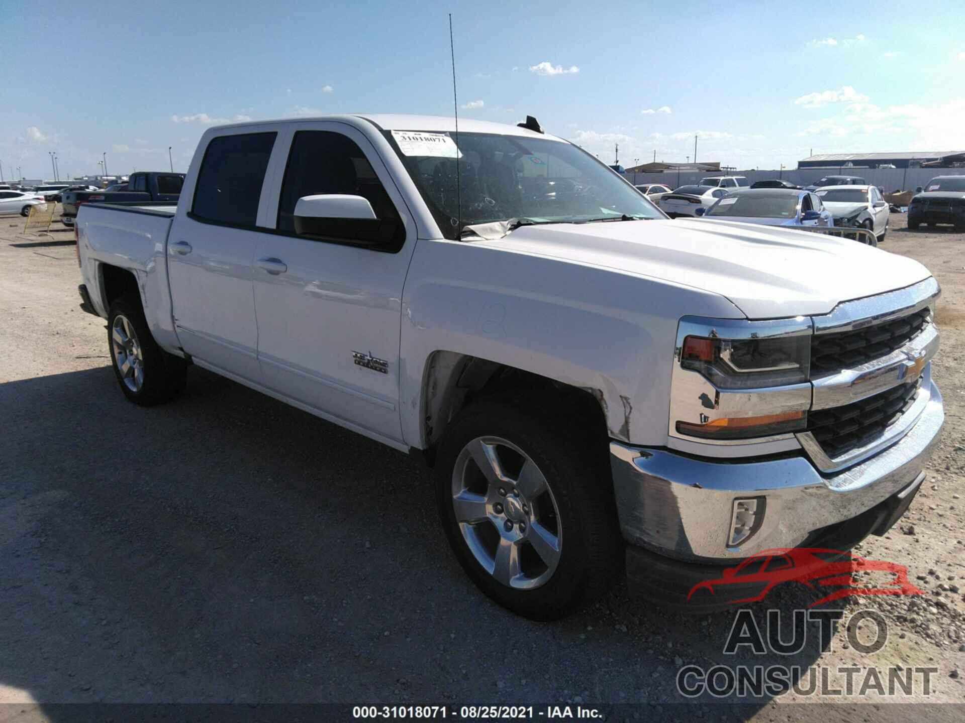 CHEVROLET SILVERADO 1500 2017 - 3GCPCREC0HG270141