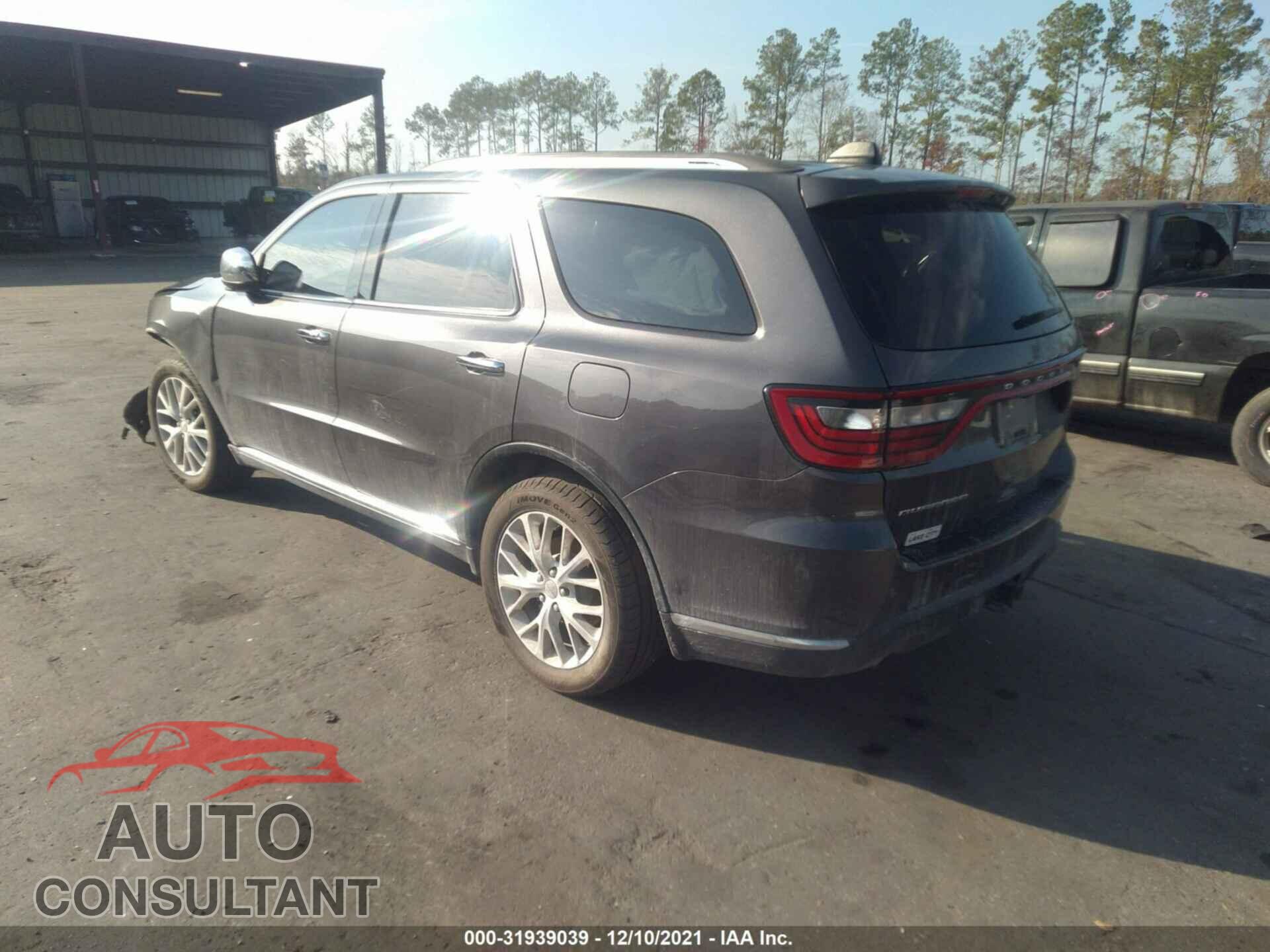 DODGE DURANGO 2017 - 1C4RDHAG3HC622060