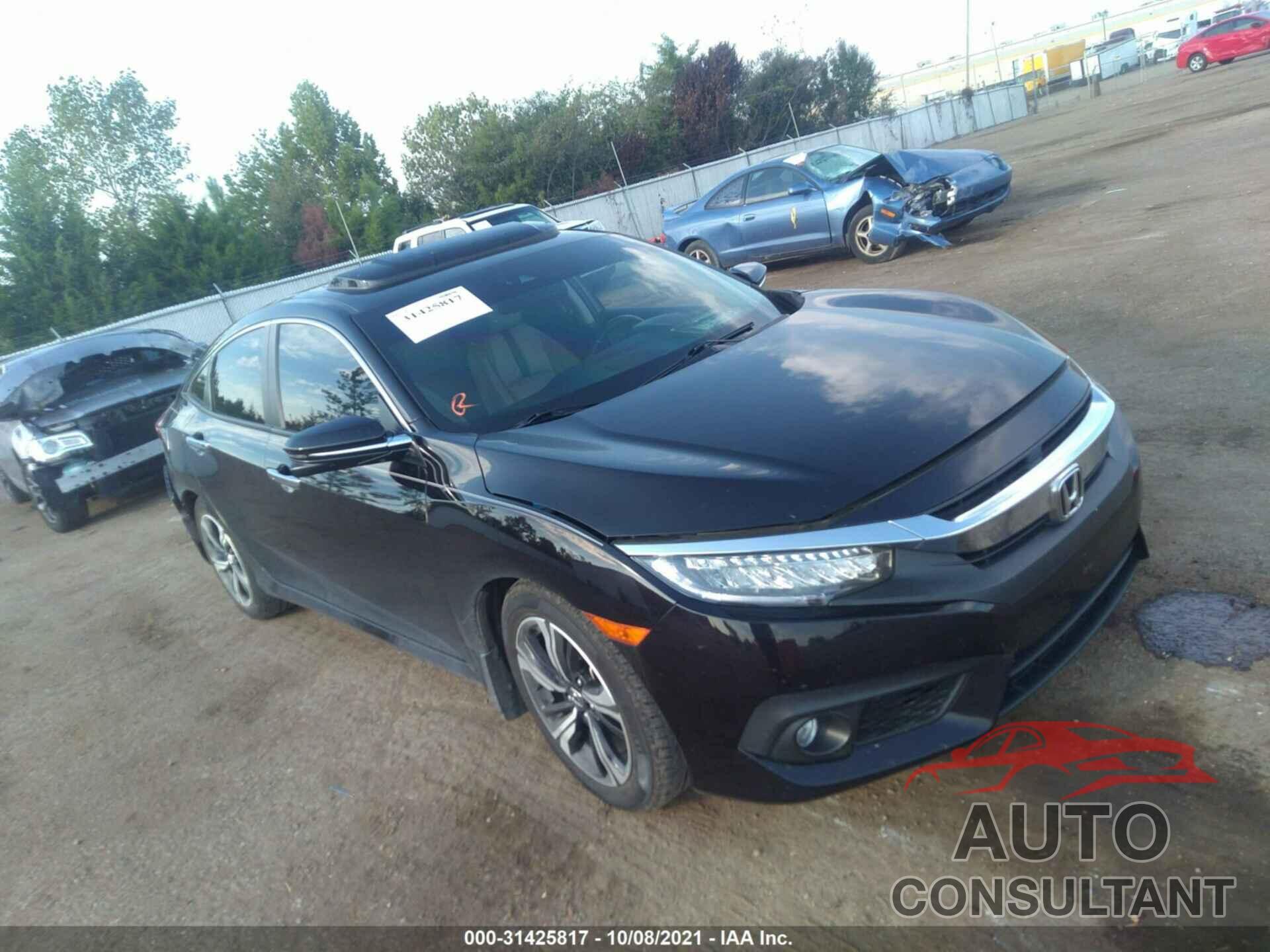 HONDA CIVIC SEDAN 2016 - 19XFC1F99GE010492