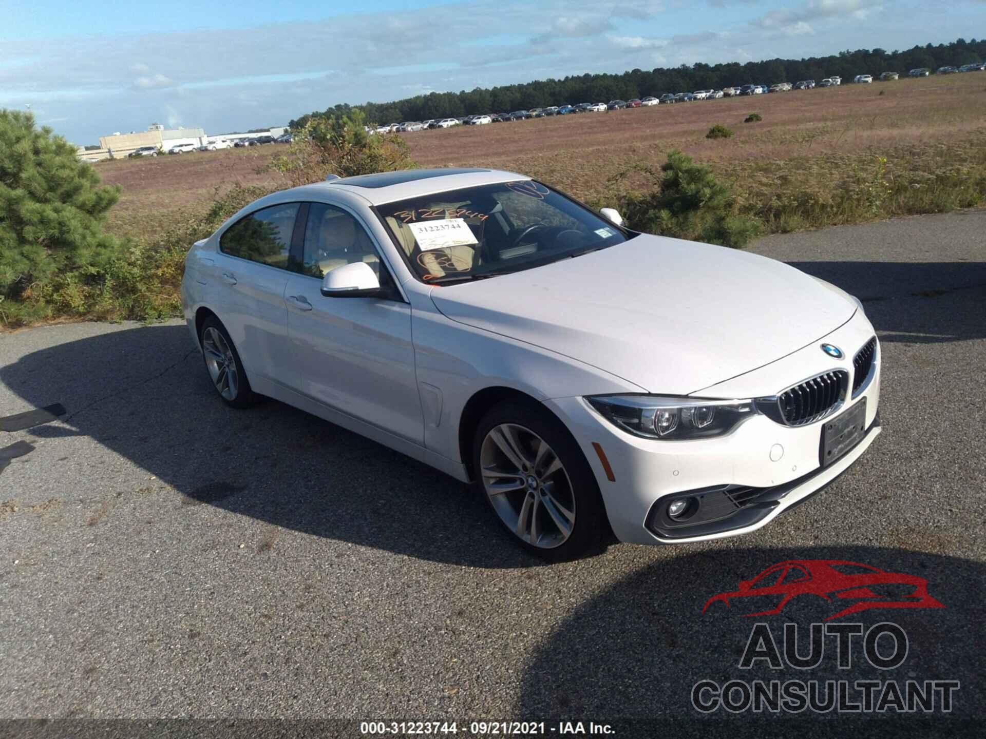 BMW 4 SERIES 2018 - WBA4J3C53JBB97470